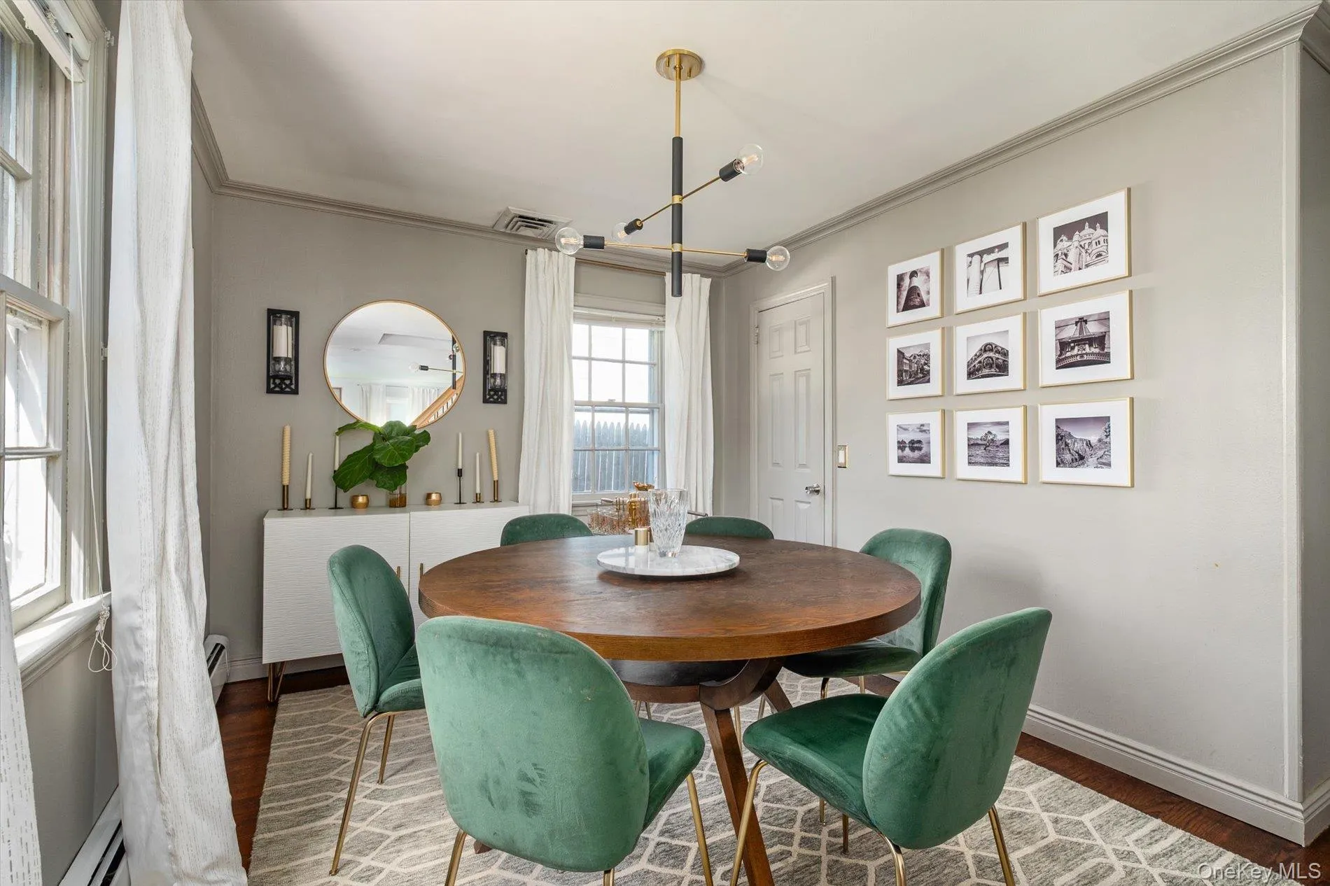 Formal dining room. Formal dining room.