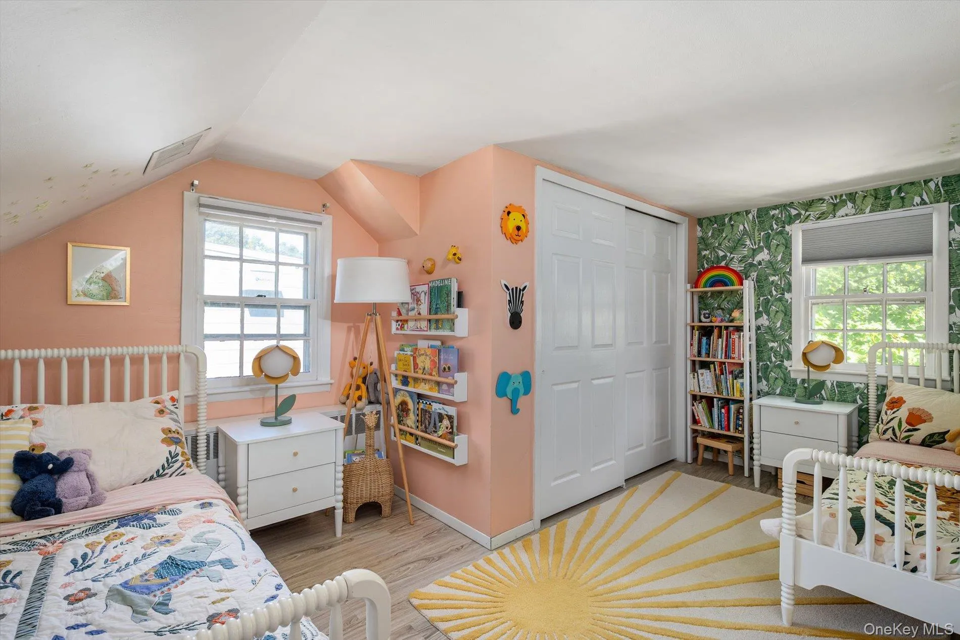 Upstairs bedroom. Upstairs bedroom.