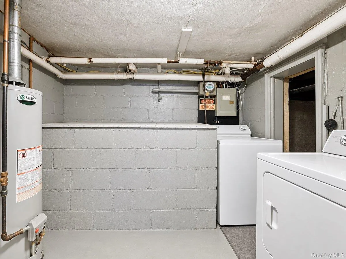 Boiler room and Laundry area Boiler room and Laundry area