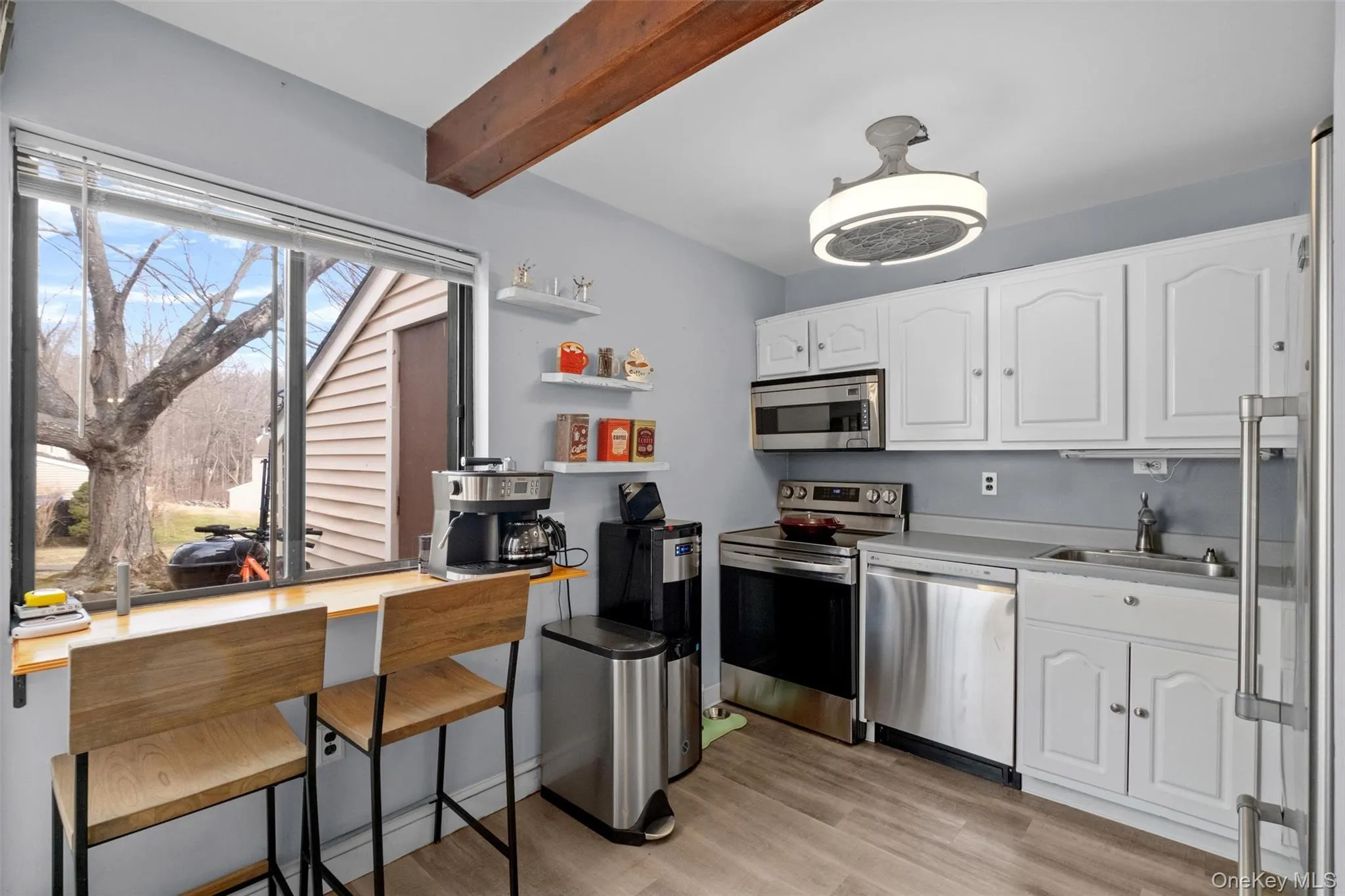 Kitchen featuring stainless steel appliances Kitchen featuring stainless steel appliances