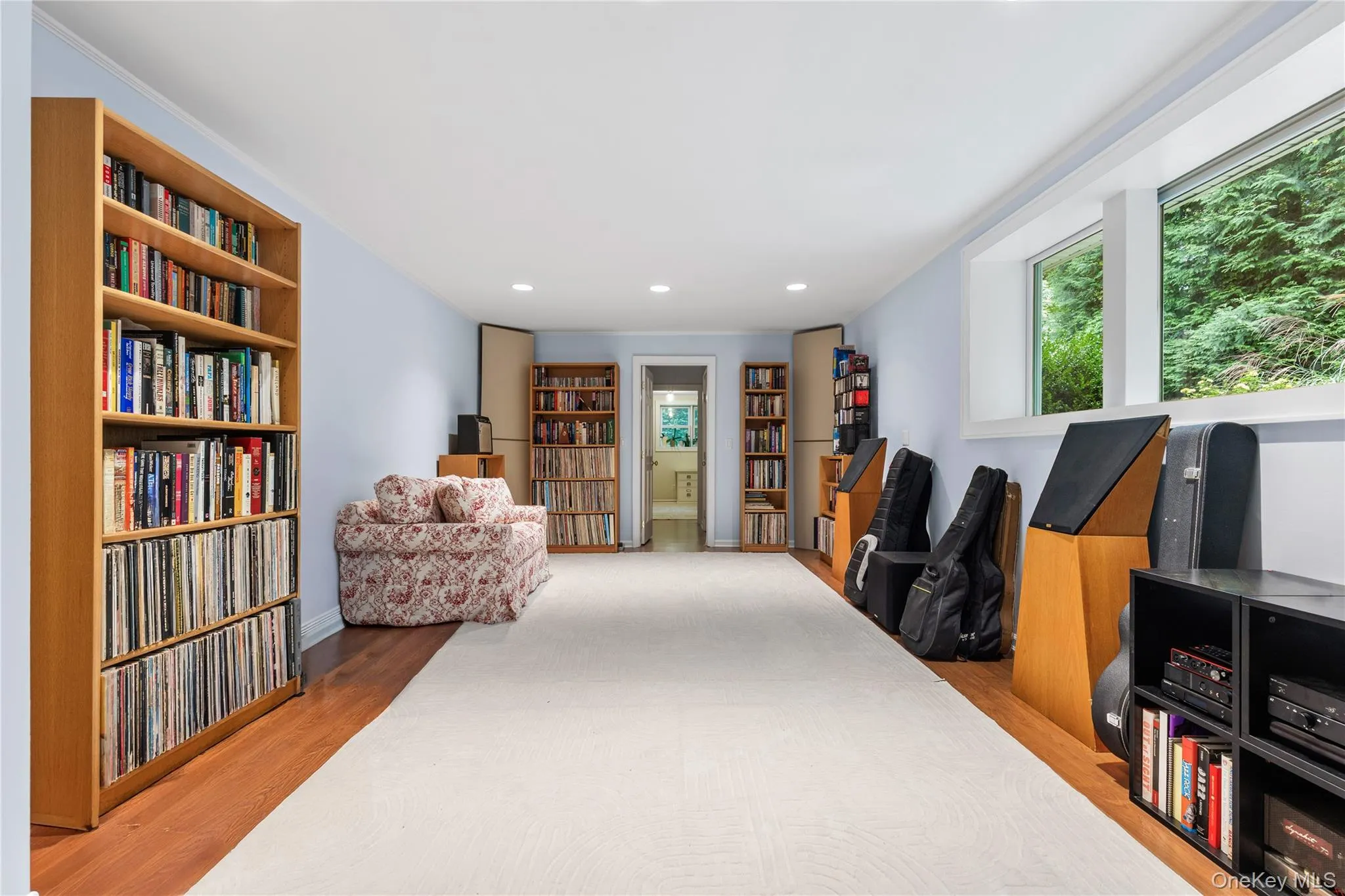 Currently used as the music room, leads to full bathroom and 4th bedroom Currently used as the music room, leads to full bathroom and 4th bedroom