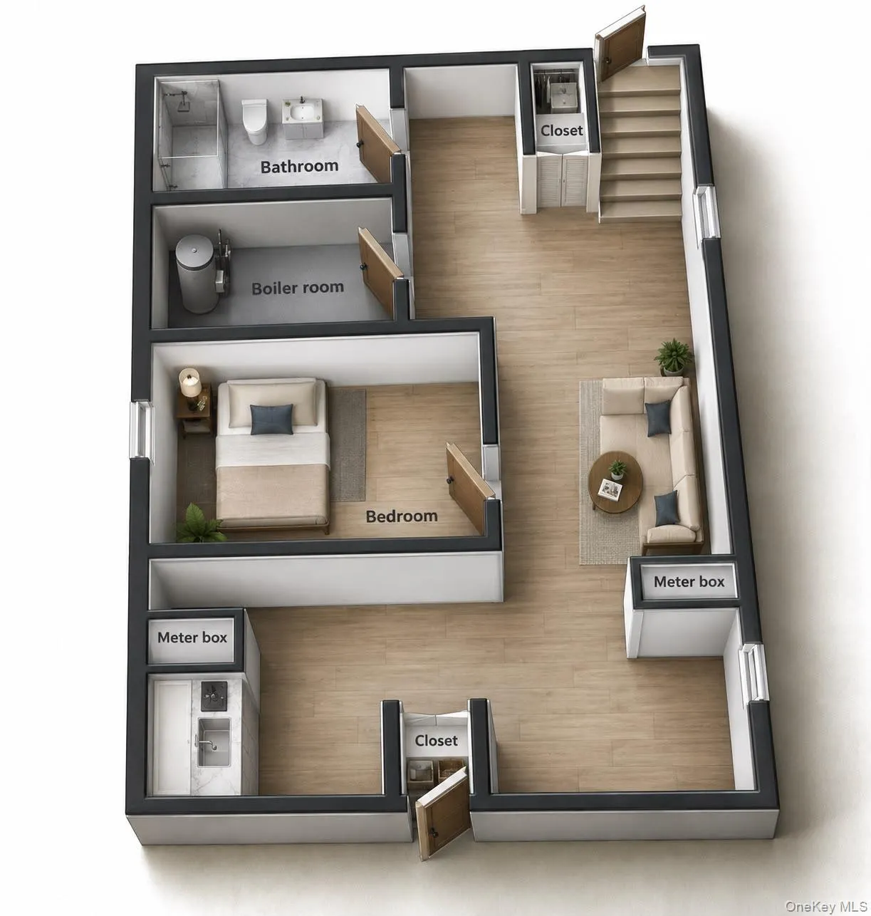 Floor plan basement Floor plan basement