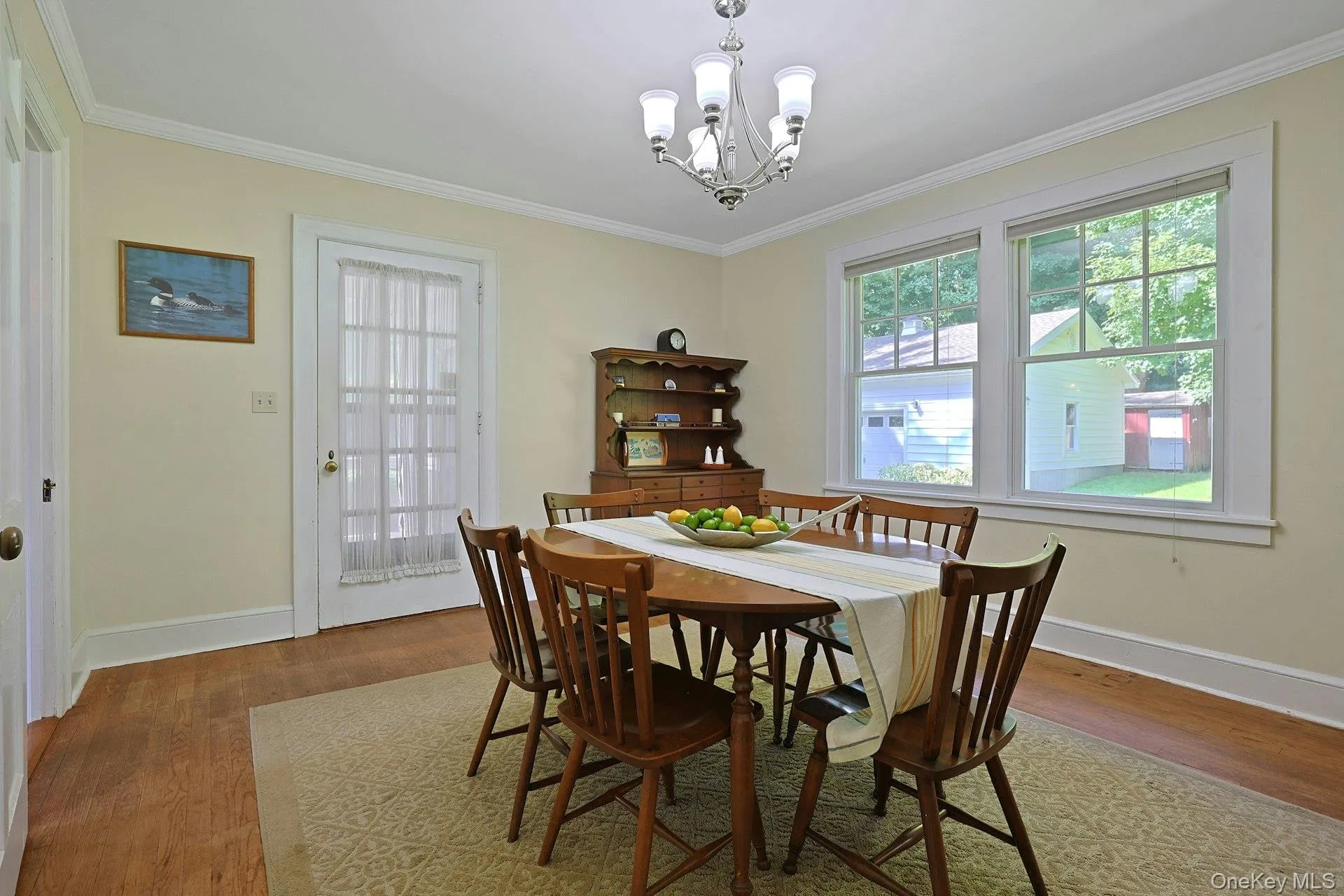 French door to enclosed porch French door to enclosed porch