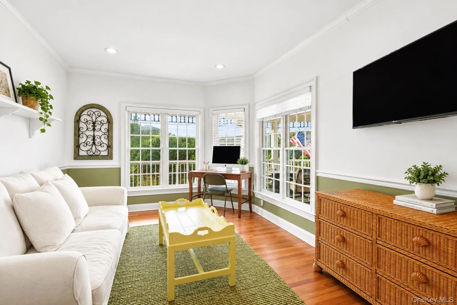 Relax in 1 of 2 separate living spaces Relax in 1 of 2 separate living spaces