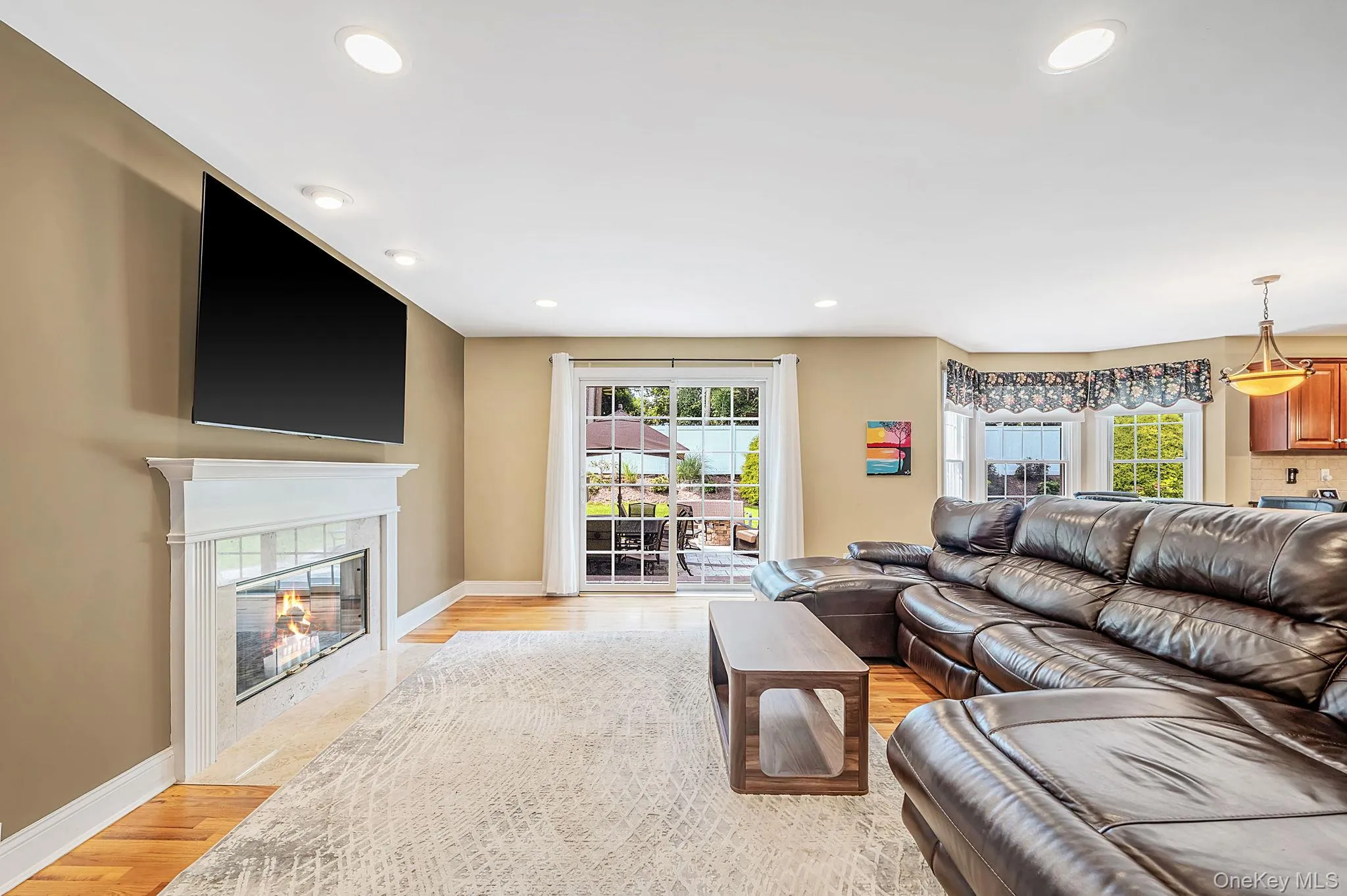 Living Room with Wood Burning FireplaceLiving Room Living Room with Wood Burning FireplaceLiving Room