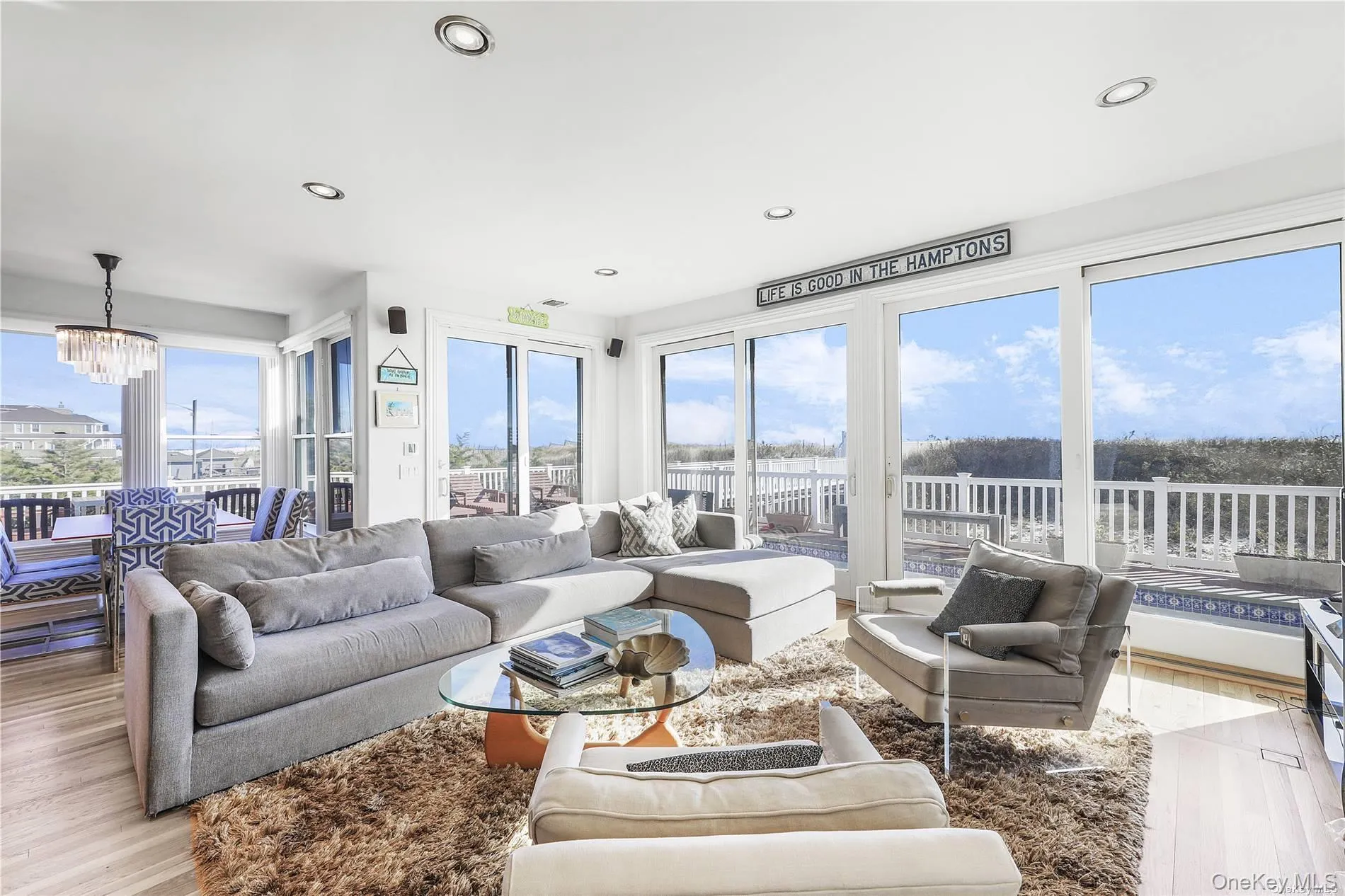 Bright Living Room w/Water Views Bright Living Room w/Water Views