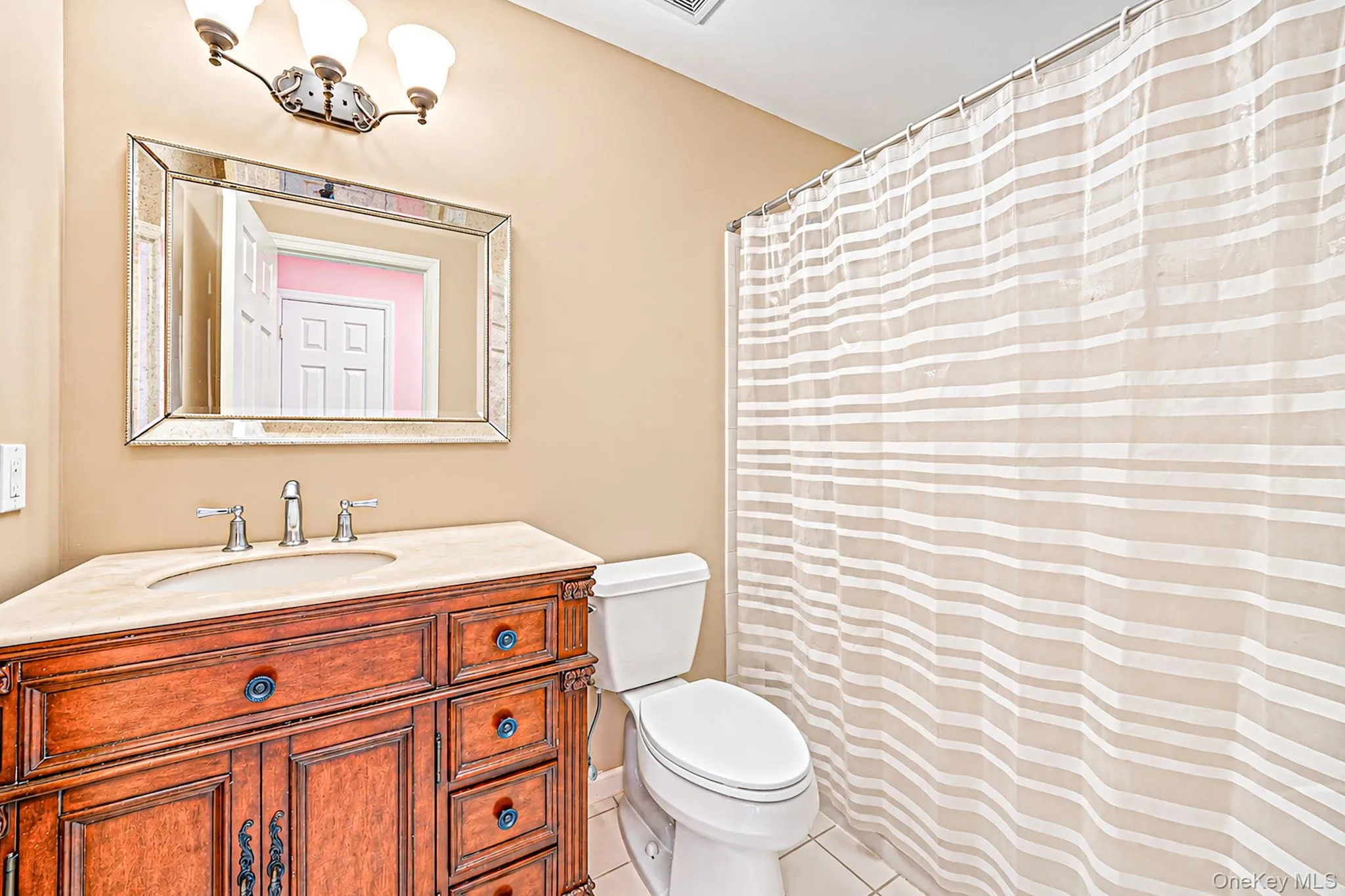 Full bath with shower and tub Full bath with shower and tub