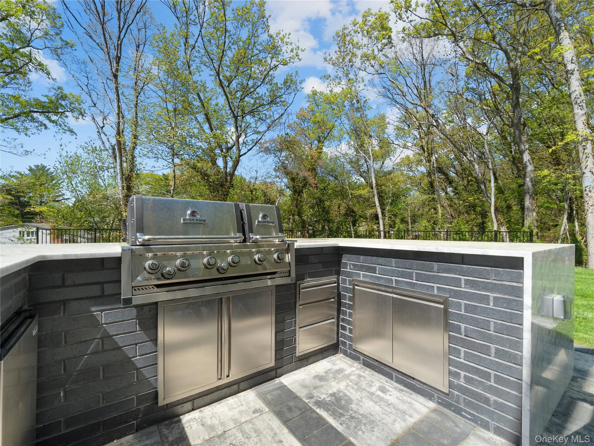 View of patio with an outdoor kitchen View of patio with an outdoor kitchen