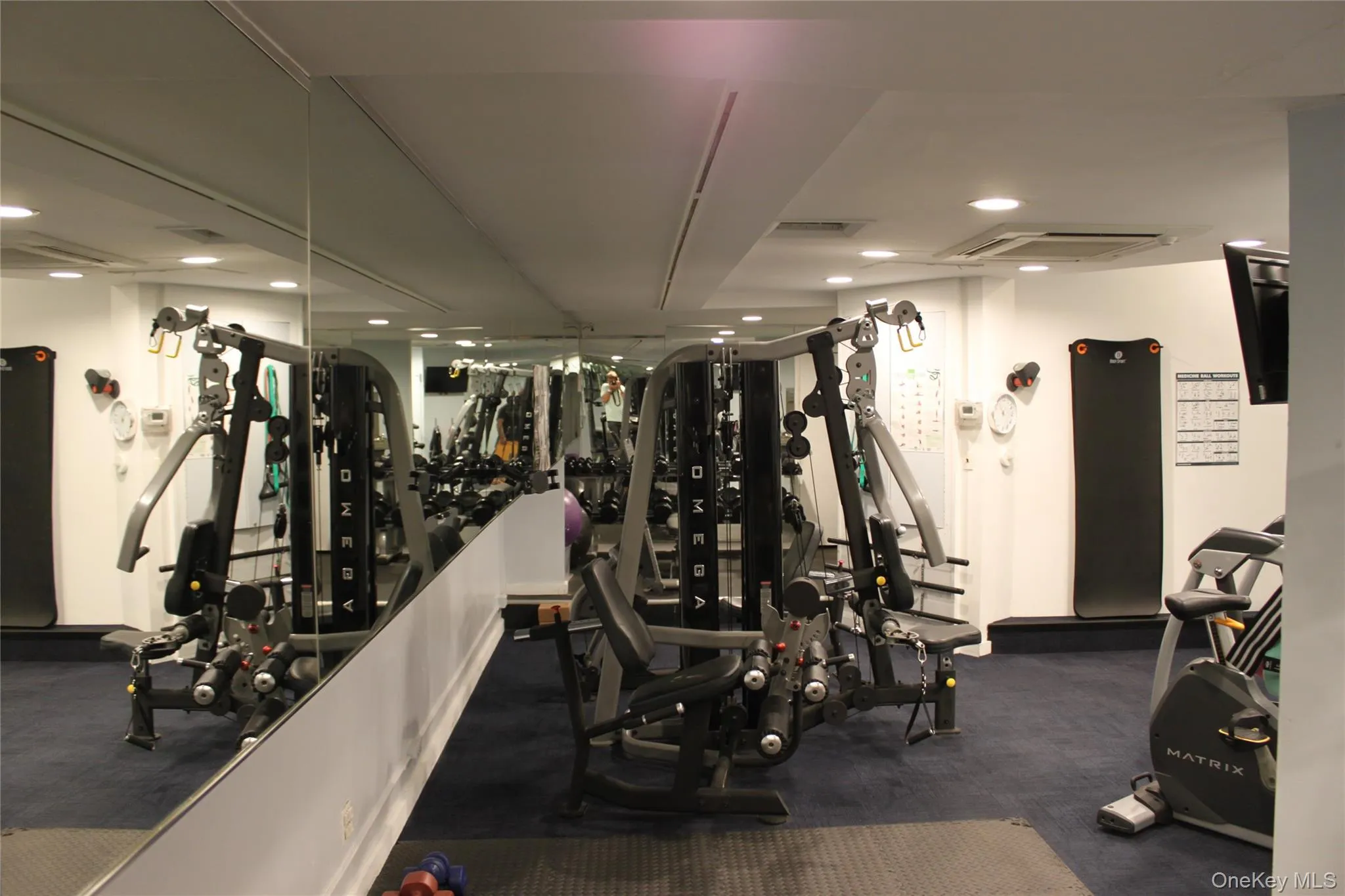 Workout area Workout area