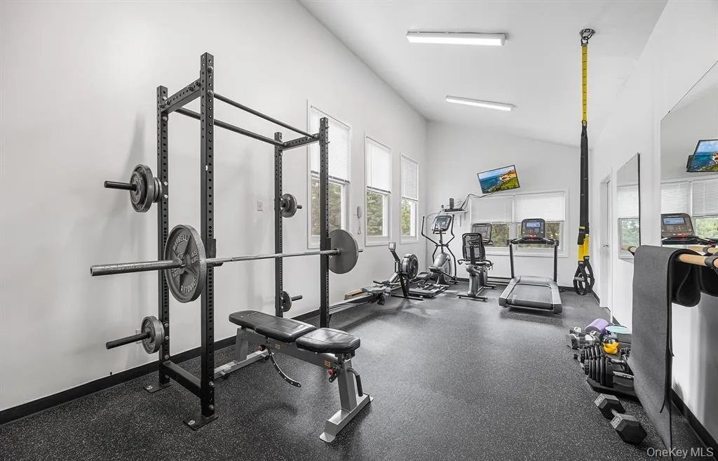 The community gym is another huge plus. Imagine what you can save on gym dues! The community gym is another huge plus. Imagine what you can save on gym dues!