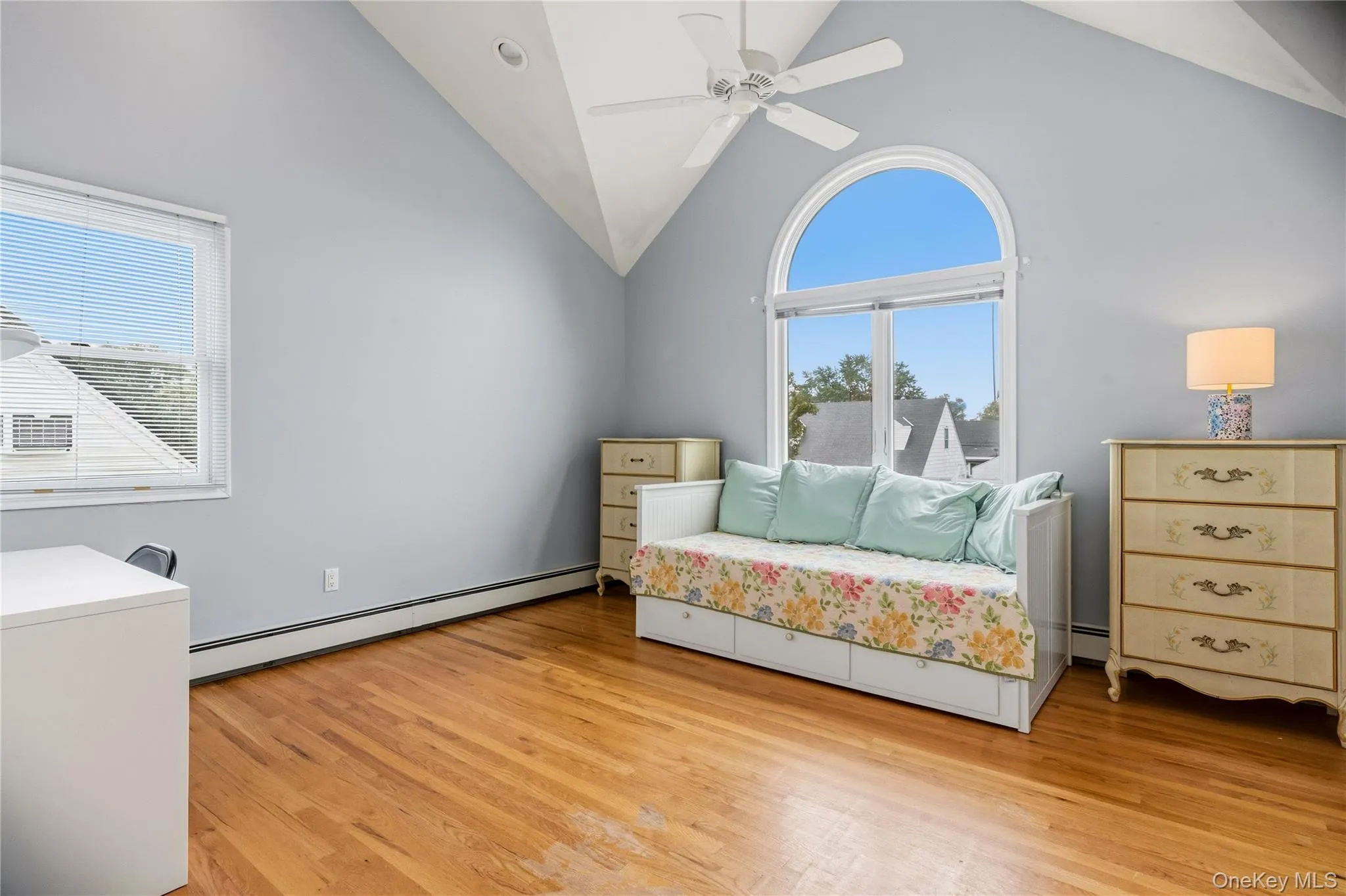 The fourth bedroom also boast lots of natural light & a vaulted ceiling. The fourth bedroom also boast lots of natural light & a vaulted ceiling.