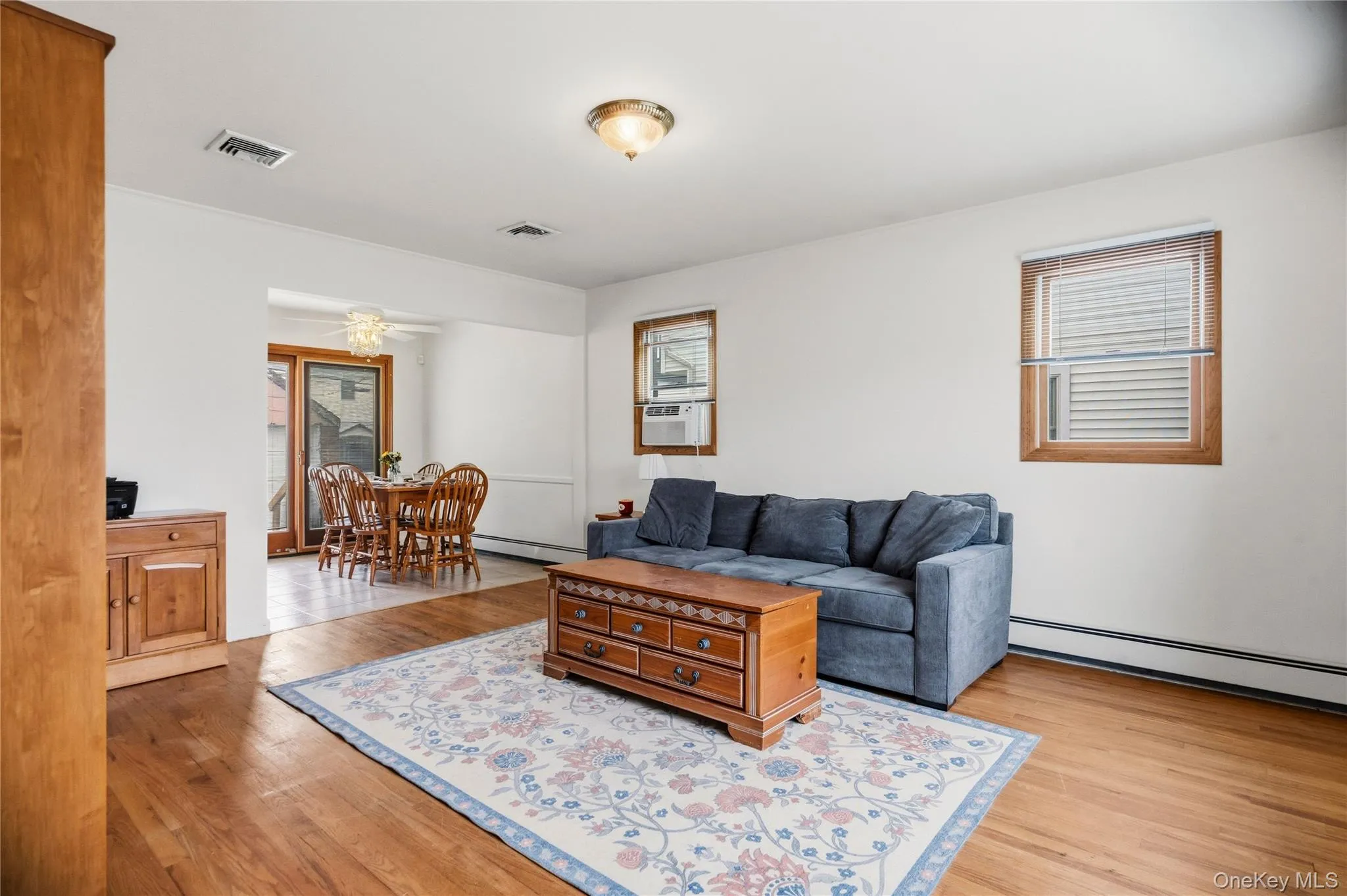To the right of the front entrance foyer is the formal dining room, although it is currently being used as an additional sitting room or study. To the right of the front entrance foyer is the formal dining room, although it is currently being used as an additional sitting room or study.