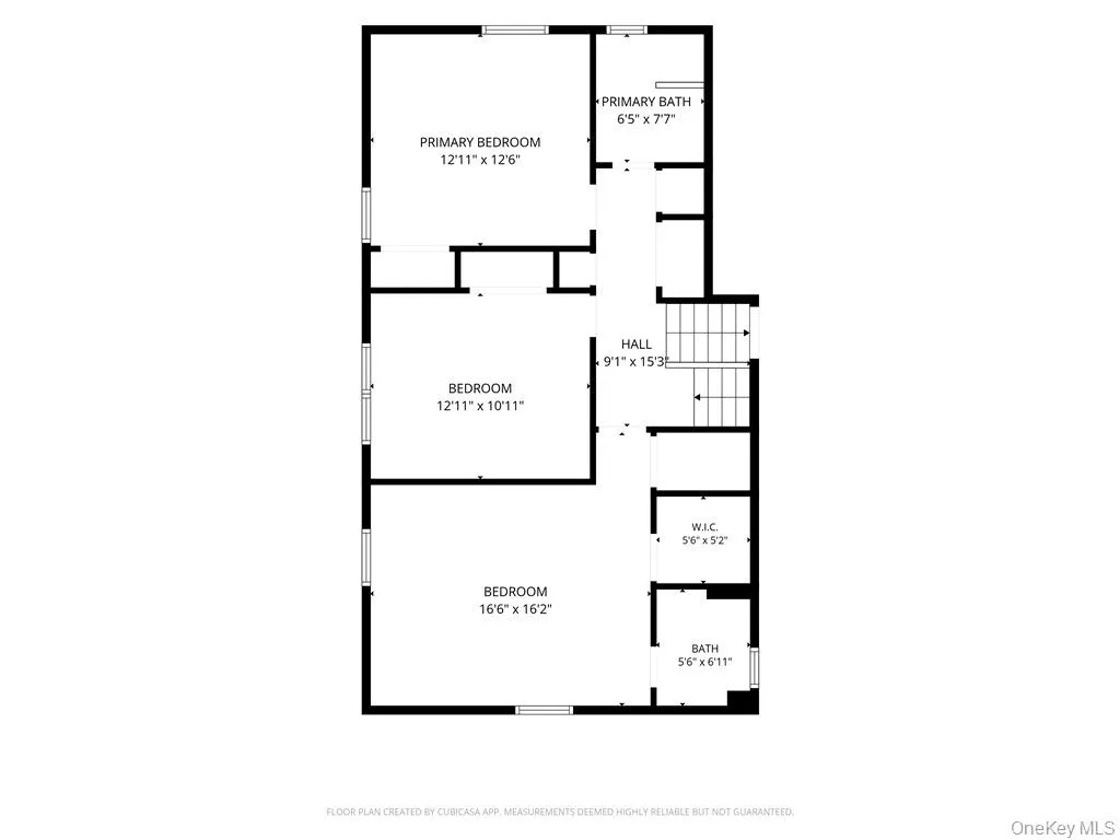 Measurements Deemed Highly Reliable but NOT Guaranteed. Second Level Floor Plan Measurements Deemed Highly Reliable but NOT Guaranteed. Second Level Floor Plan
