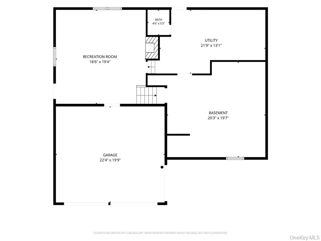 Measurements Deemed Highly Reliable but NOT Guaranteed. Lower Level Floor Plan Measurements Deemed Highly Reliable but NOT Guaranteed. Lower Level Floor Plan