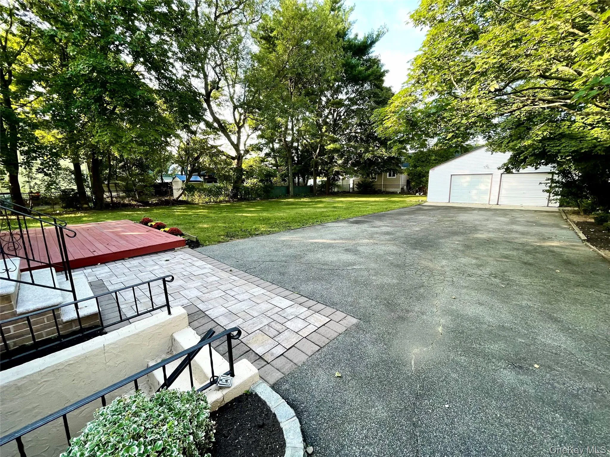 2 Car Detached Garage w/ Partial Rear View 2 Car Detached Garage w/ Partial Rear View