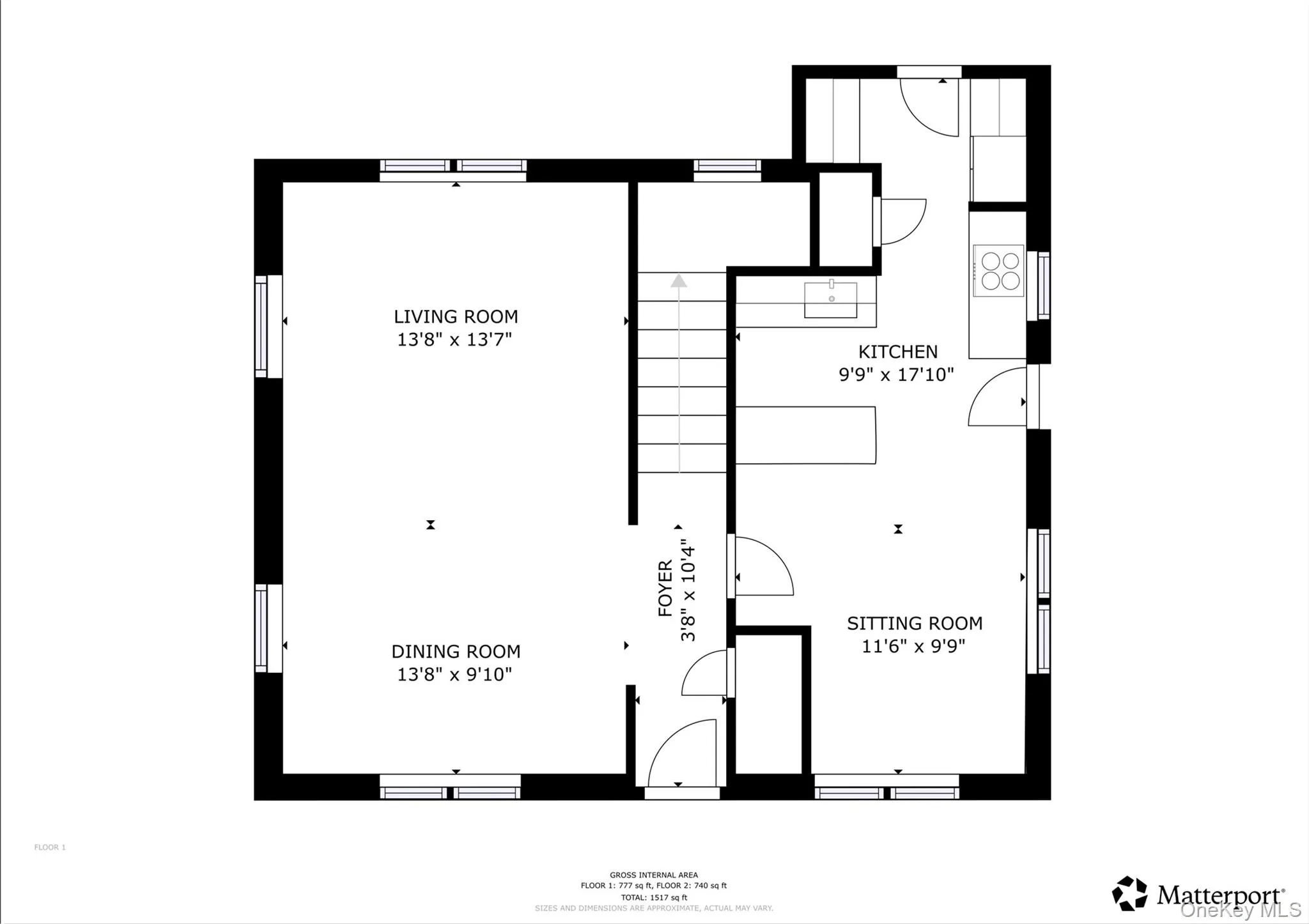 Main level layout Main level layout