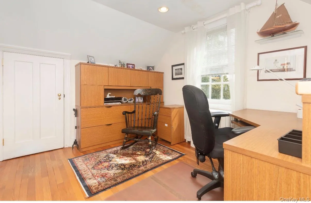 Space being used as an office Space being used as an office