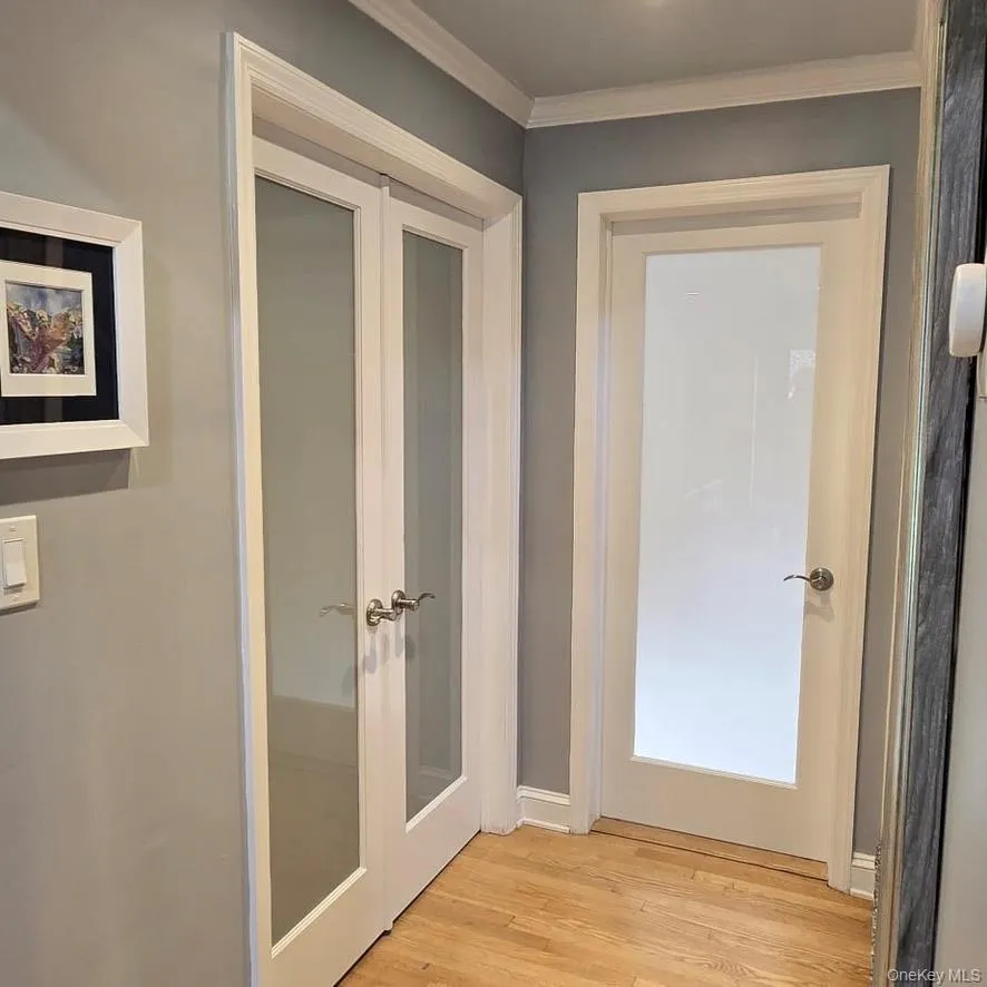Main level - Translucent glass Door into Bedroom Main level - Translucent glass Door into Bedroom