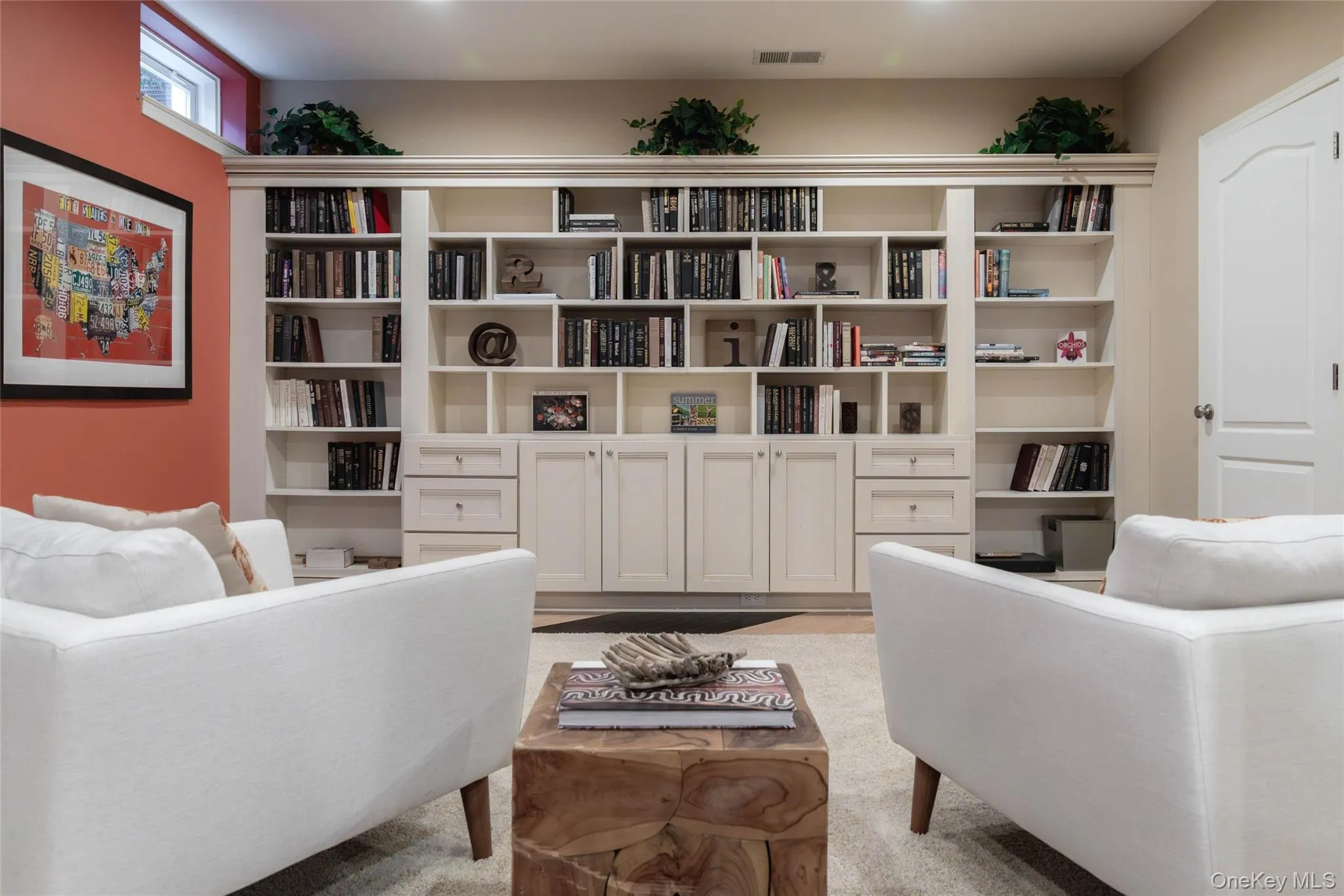 Finished basement/Den Finished basement/Den