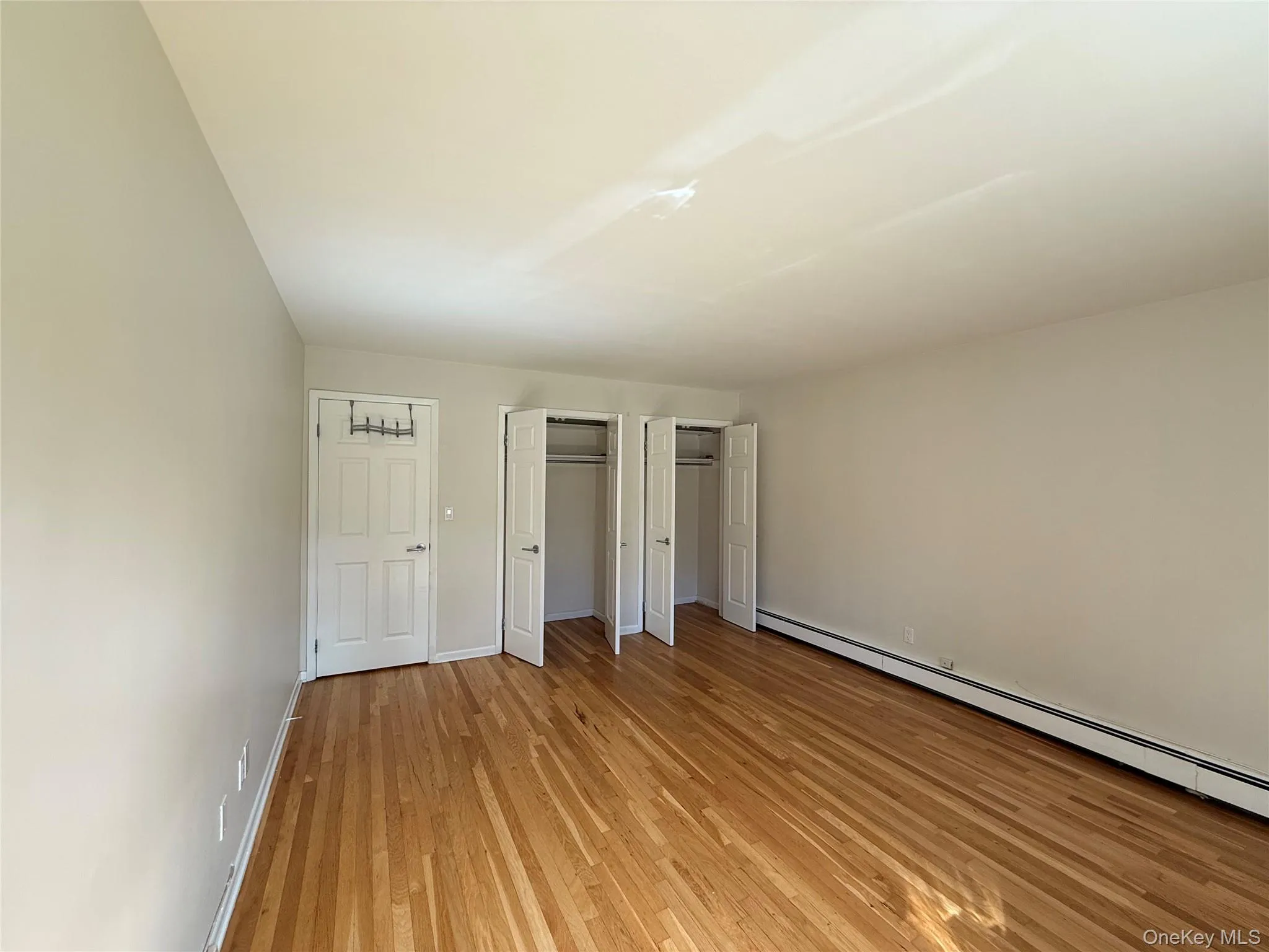 Bedroom with 2 closets Bedroom with 2 closets
