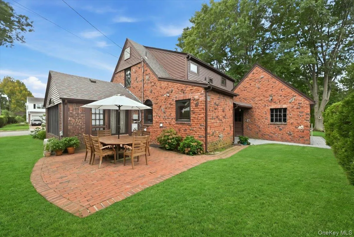 Brick patio Brick patio