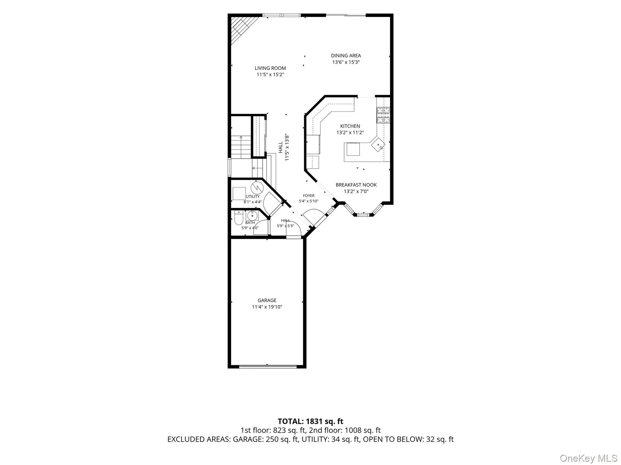 Main level floor plan Main level floor plan