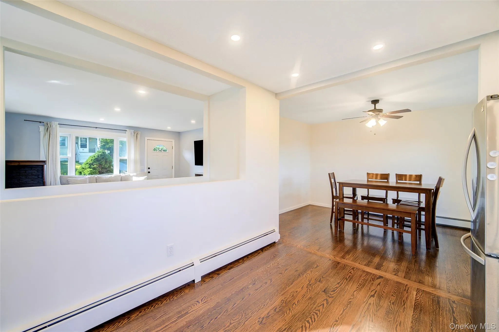 Kitchen is open to the living room and dining room. Kitchen is open to the living room and dining room.
