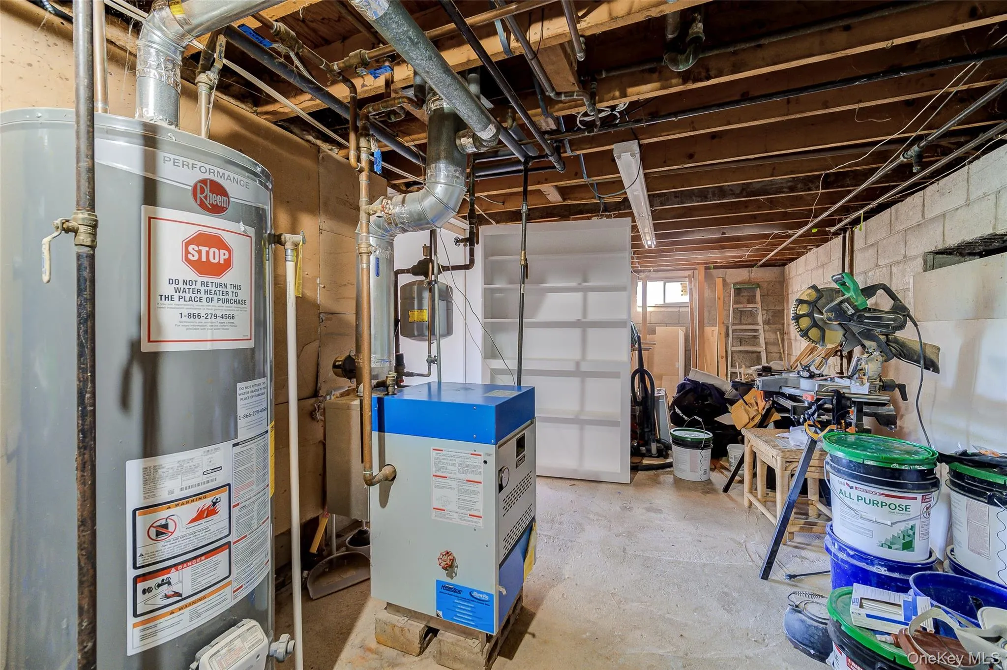 Lower level /basement houses well maintained mechanicals and has storage. There is room for a workshop on other end! Lower level /basement houses well maintained mechanicals and has storage. There is room for a workshop on other end!