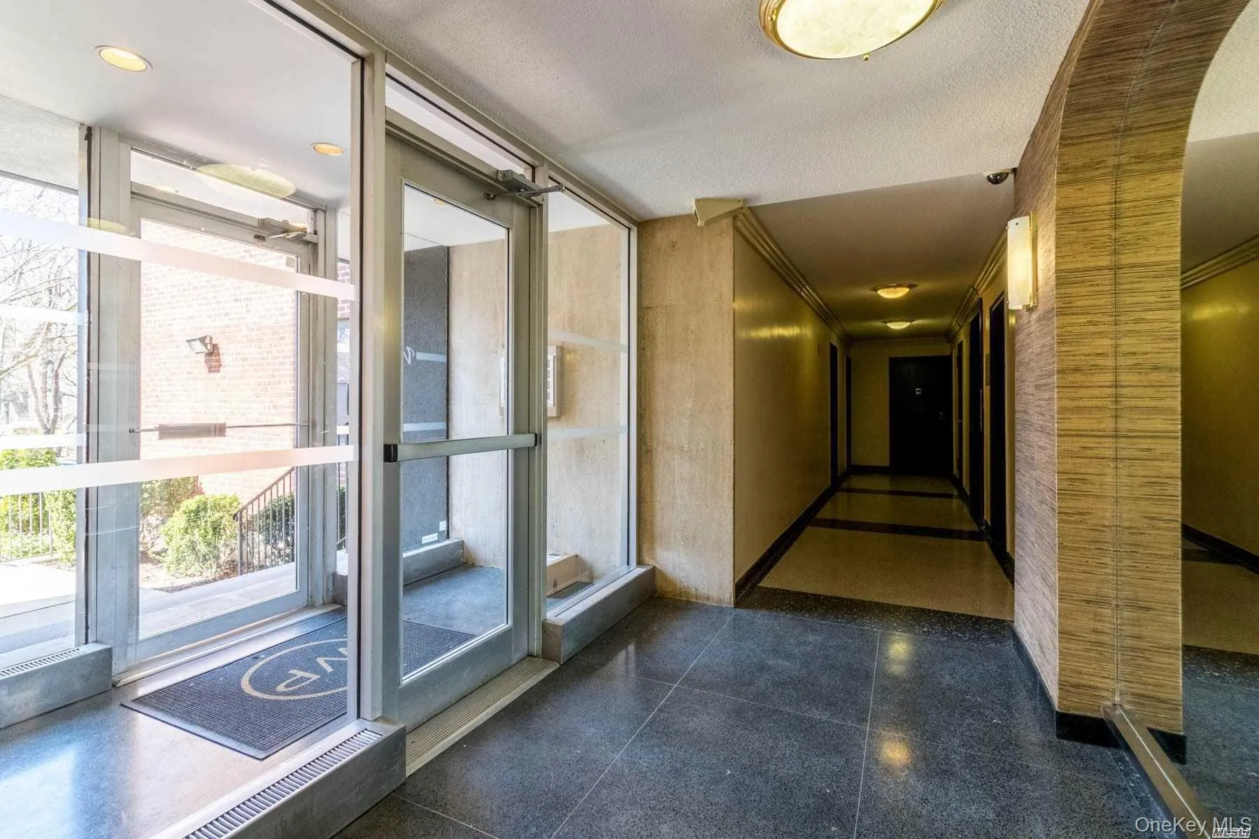 Gated Building - Video camera . Gated Building - Video camera .