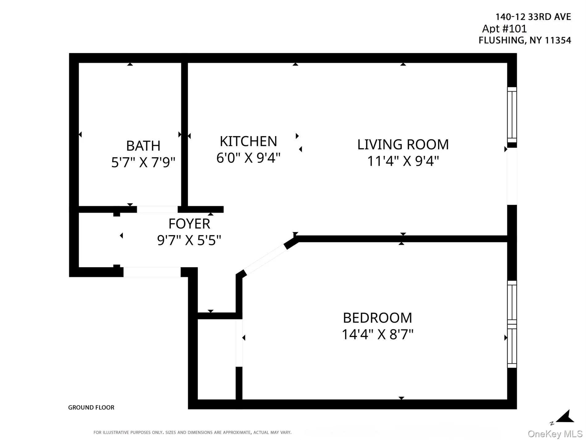 140-12 33rd Avenue, New York, NY, 1 Bedroom Bedrooms, 2 Rooms Rooms,1 BathroomBathrooms,Residential,For Rent,33rd,0,1053314 140-12 33rd Avenue, New York, NY, 1 Bedroom Bedrooms, 2 Rooms Rooms,1 BathroomBathrooms,Residential,For Rent,33rd,0,1053314
