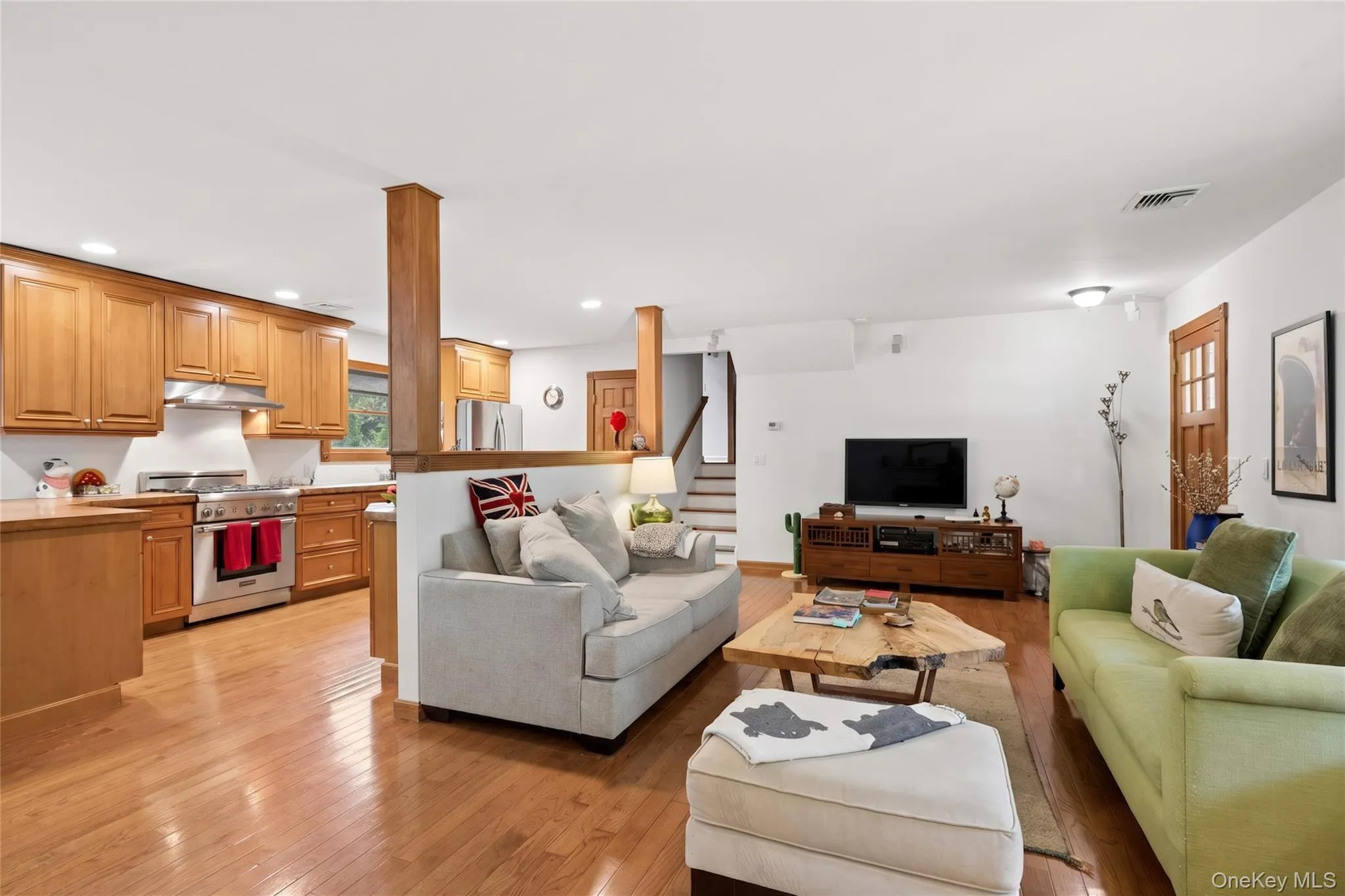 Open concept, living room, kitchen, dining Open concept, living room, kitchen, dining