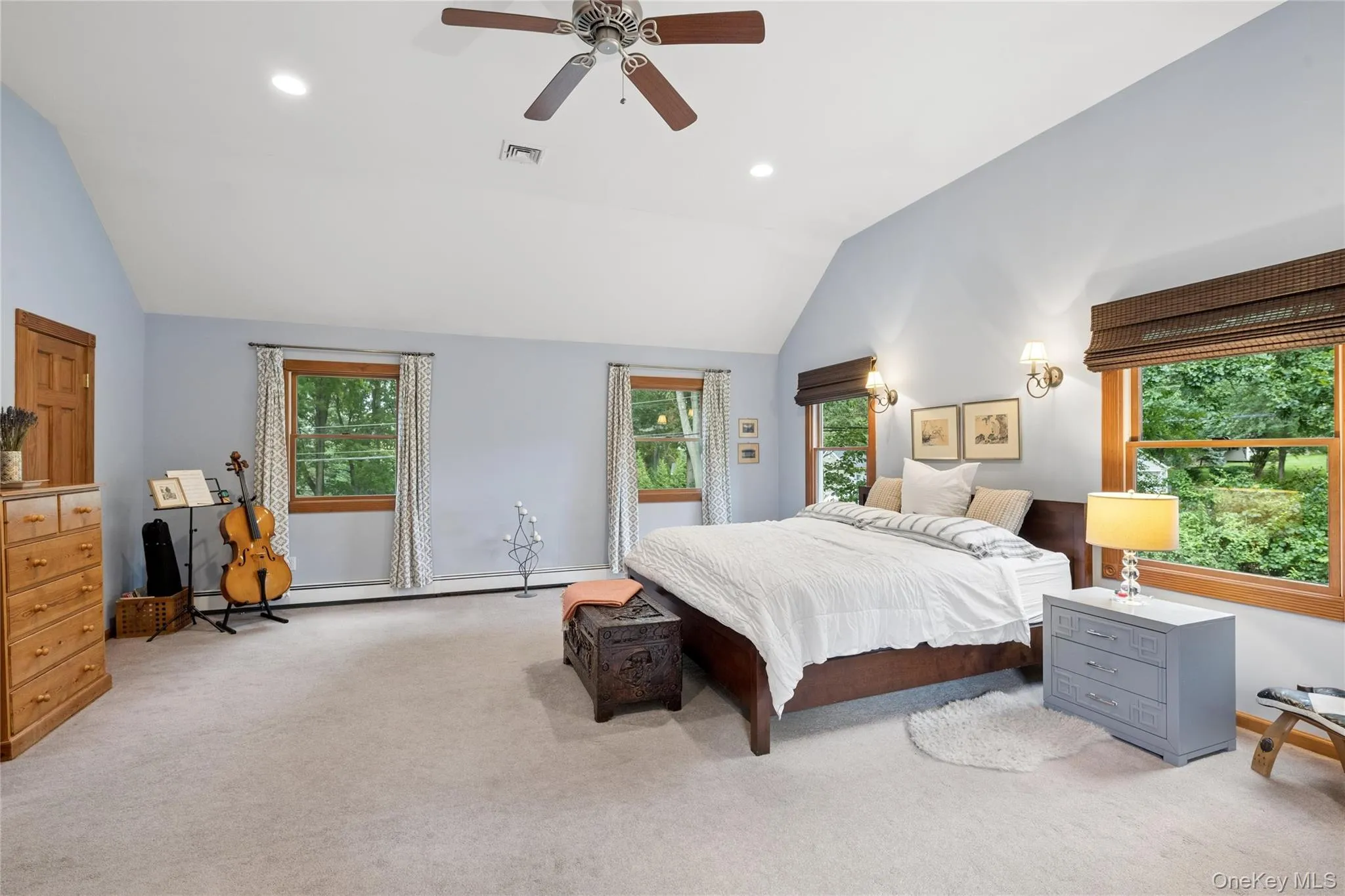 Primary bedroom with spacious walk in closets Primary bedroom with spacious walk in closets
