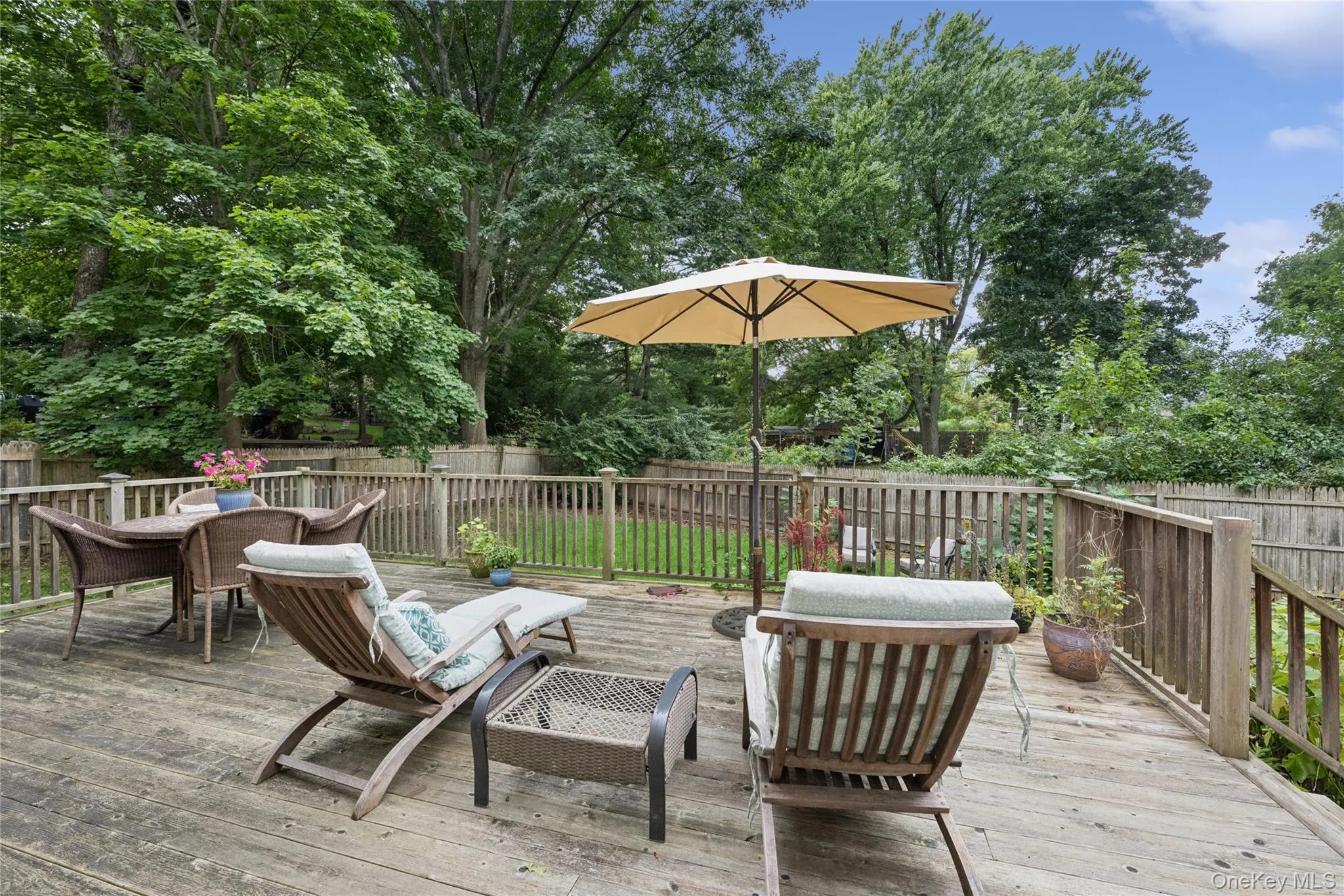 Back yard deck Back yard deck