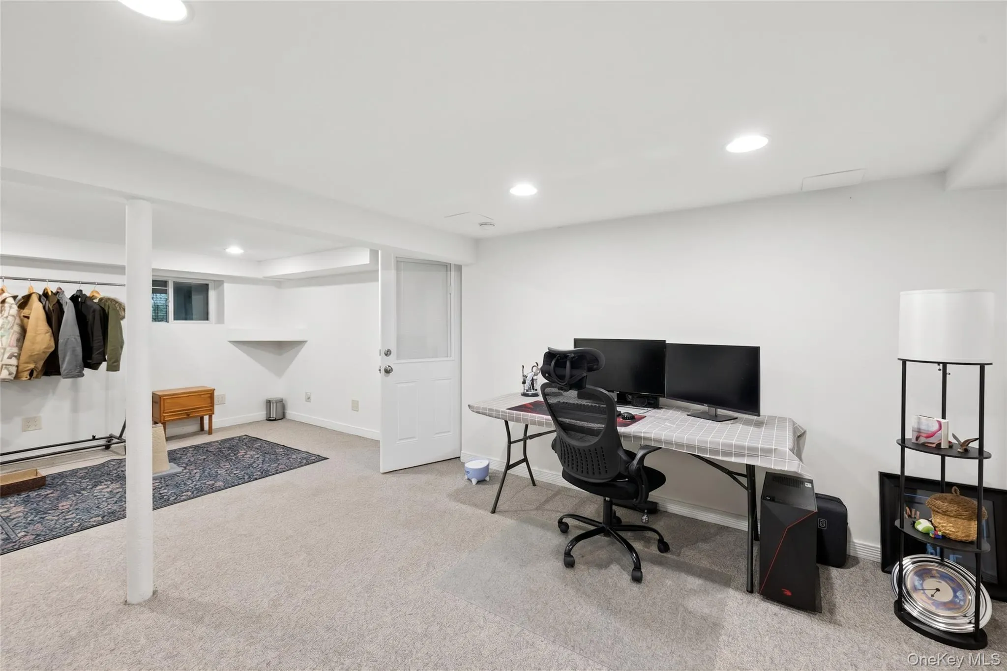 basement with utiltiy room and storage basement with utiltiy room and storage