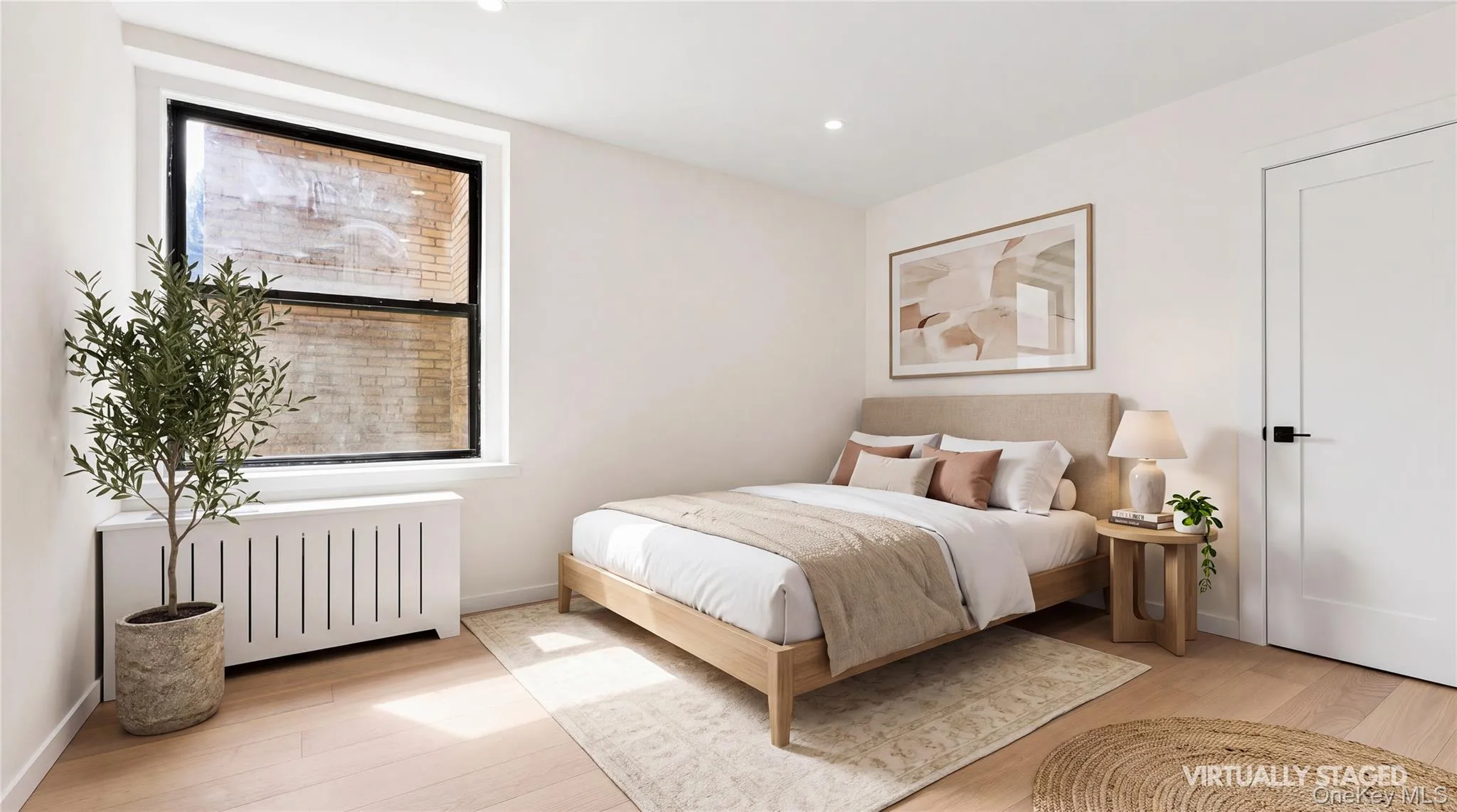 Bedroom virtually staged Bedroom virtually staged