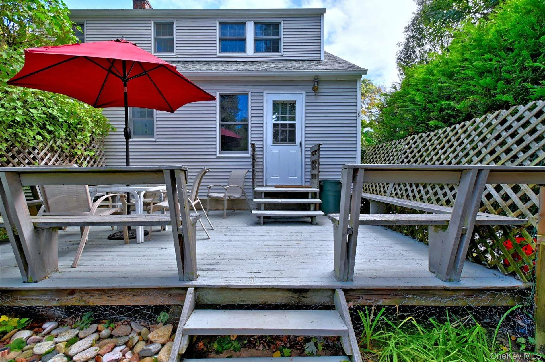 Rear Deck of off of the eat in kitchen Rear Deck of off of the eat in kitchen
