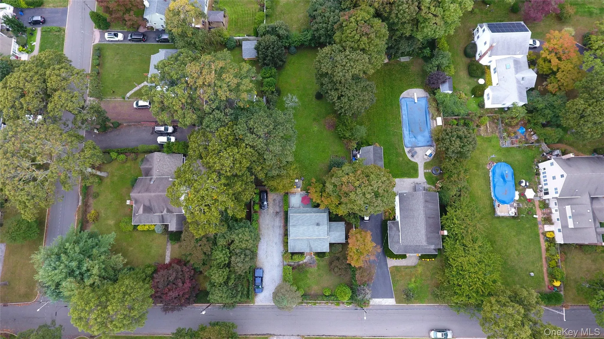 Aerial View of the front and yard Aerial View of the front and yard