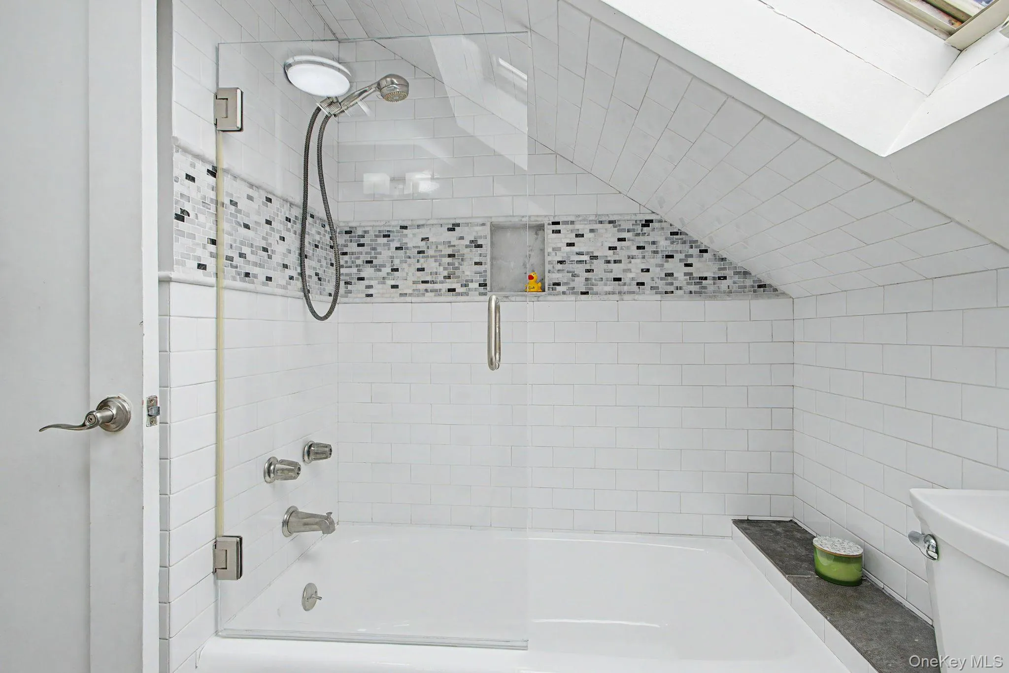 Upstairs hall bath Upstairs hall bath