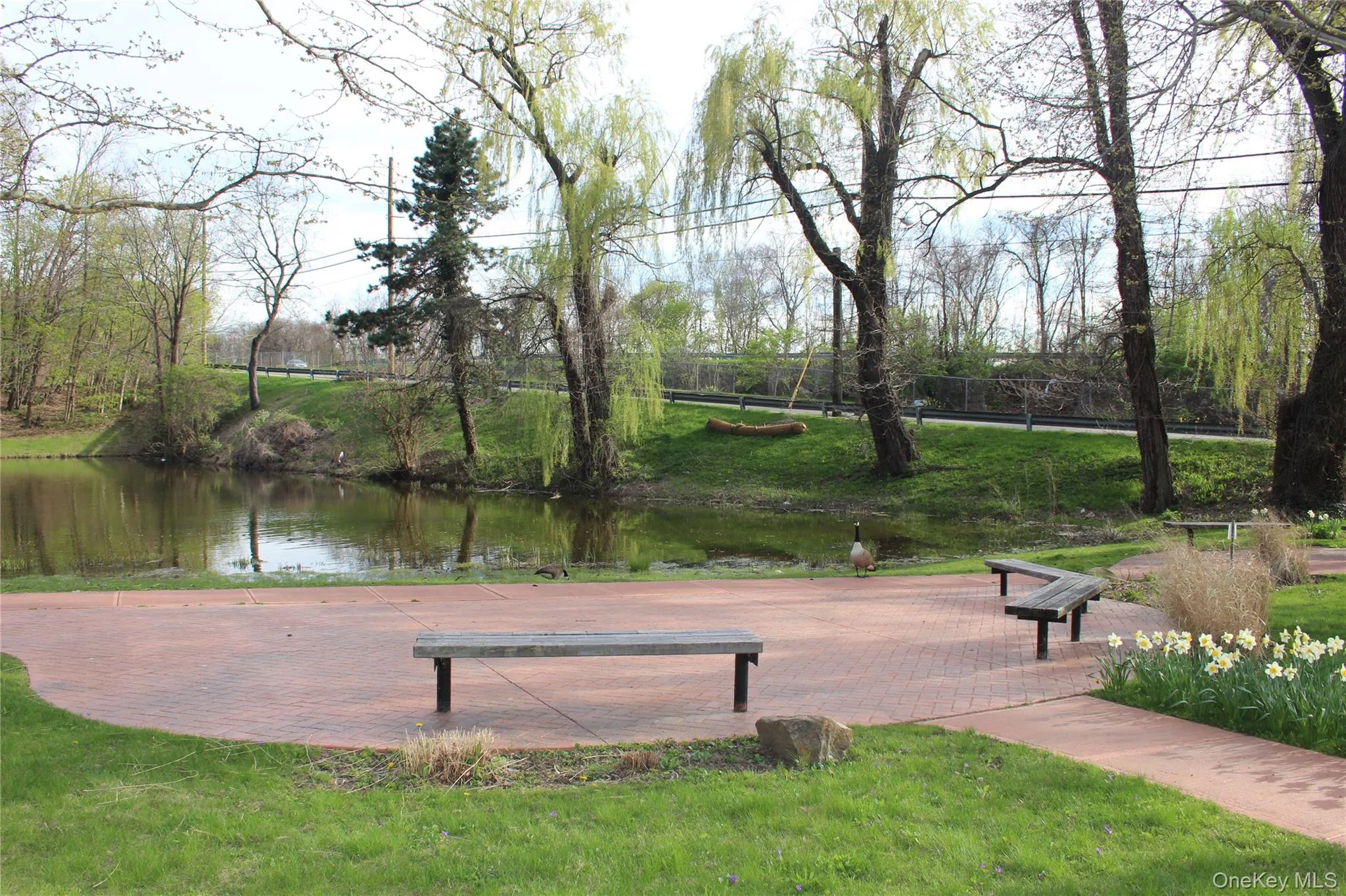 One of many parks in the village. One of many parks in the village.