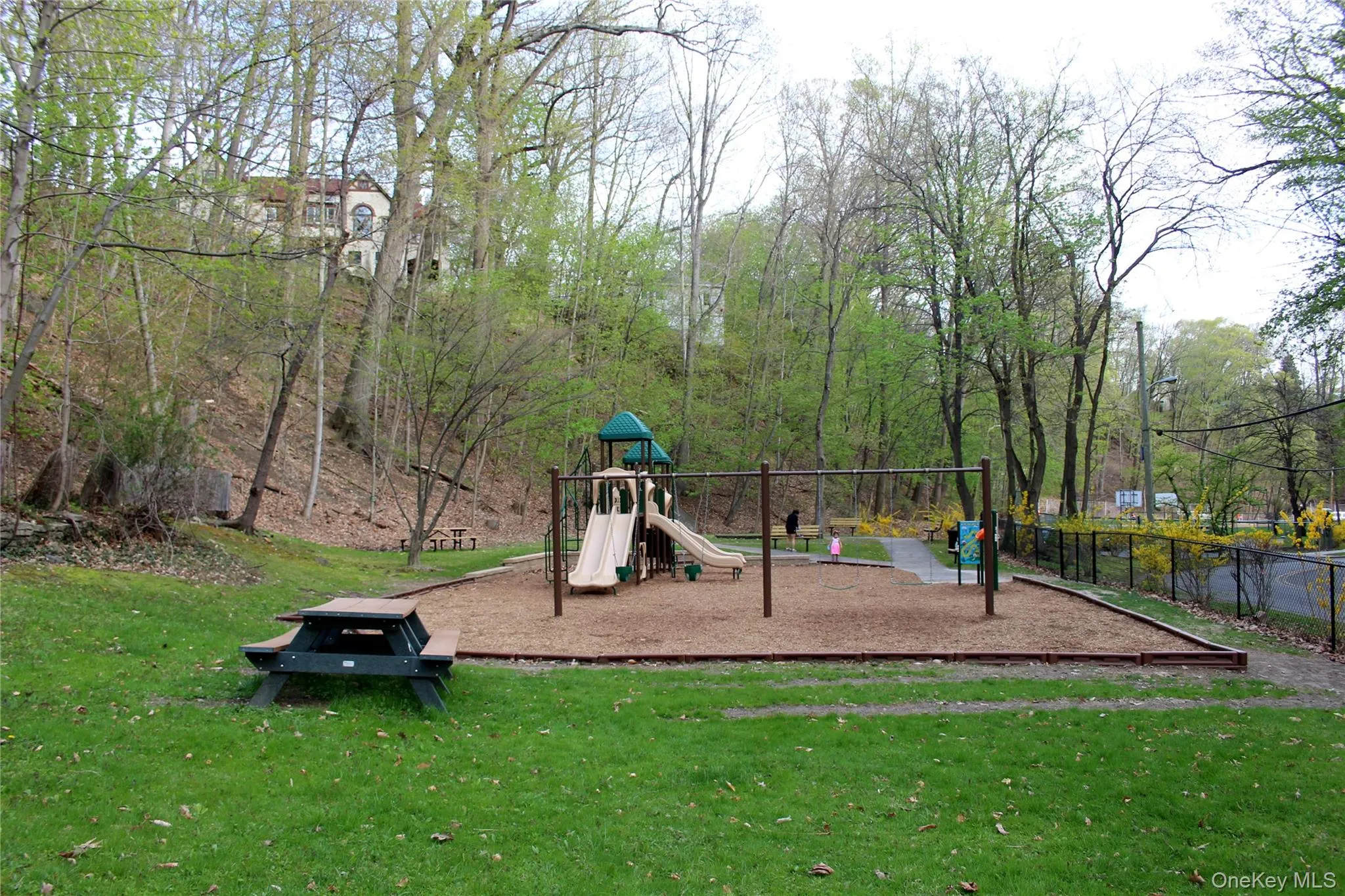 The playground at Duck Pond. The playground at Duck Pond.