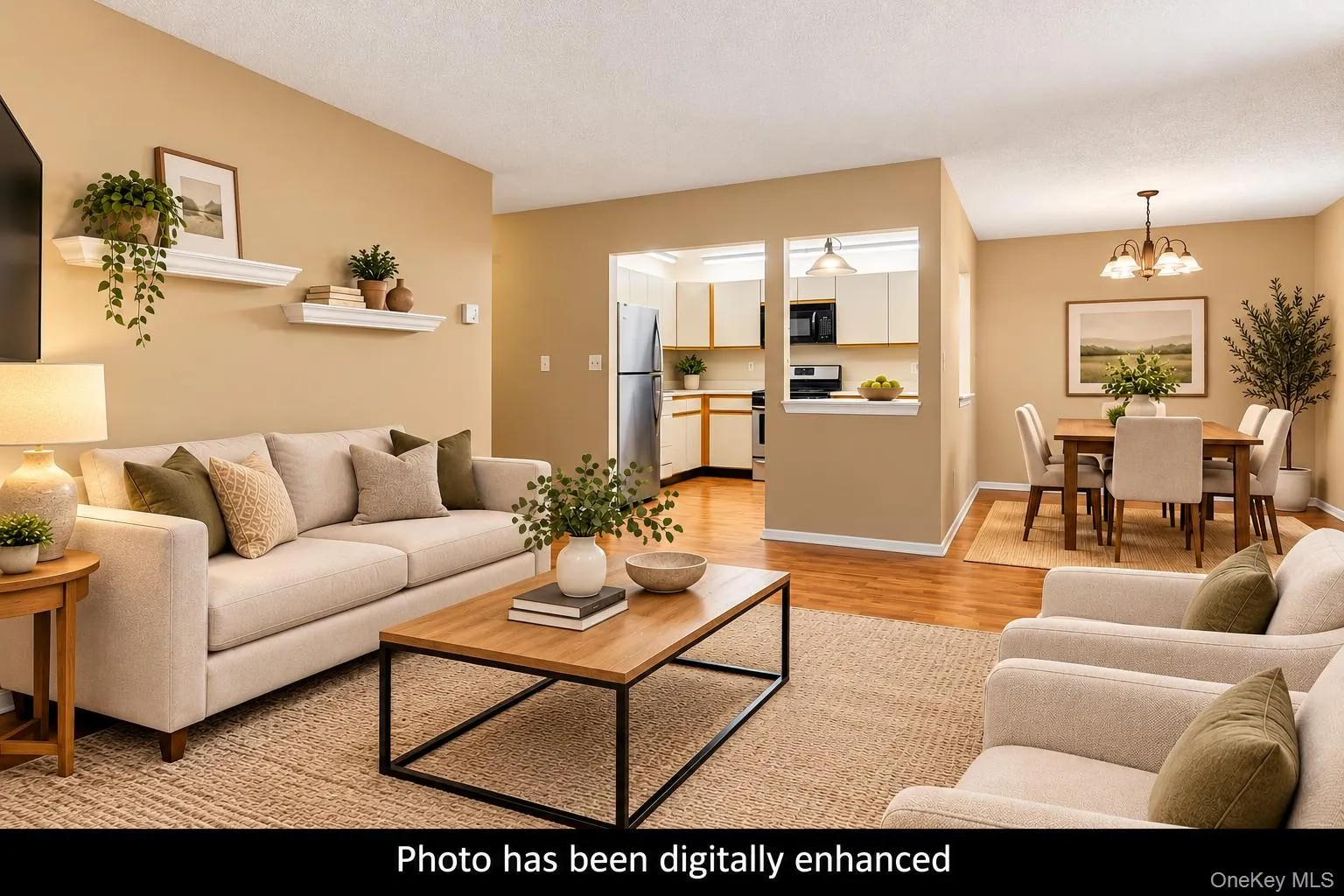 and Dining Room - Digitally Enhanced and Dining Room - Digitally Enhanced