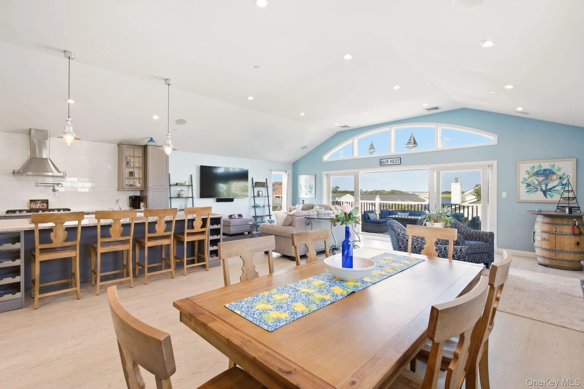 Dining room table with built in cabinets Dining room table with built in cabinets