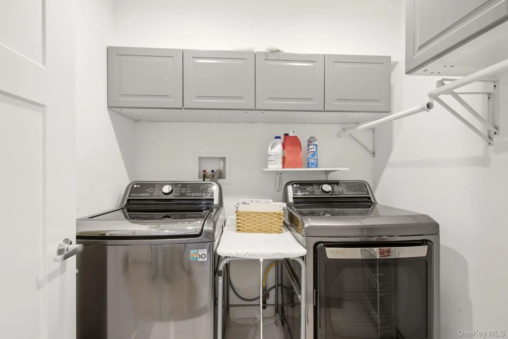 Laundry room on floor with bedrooms Laundry room on floor with bedrooms