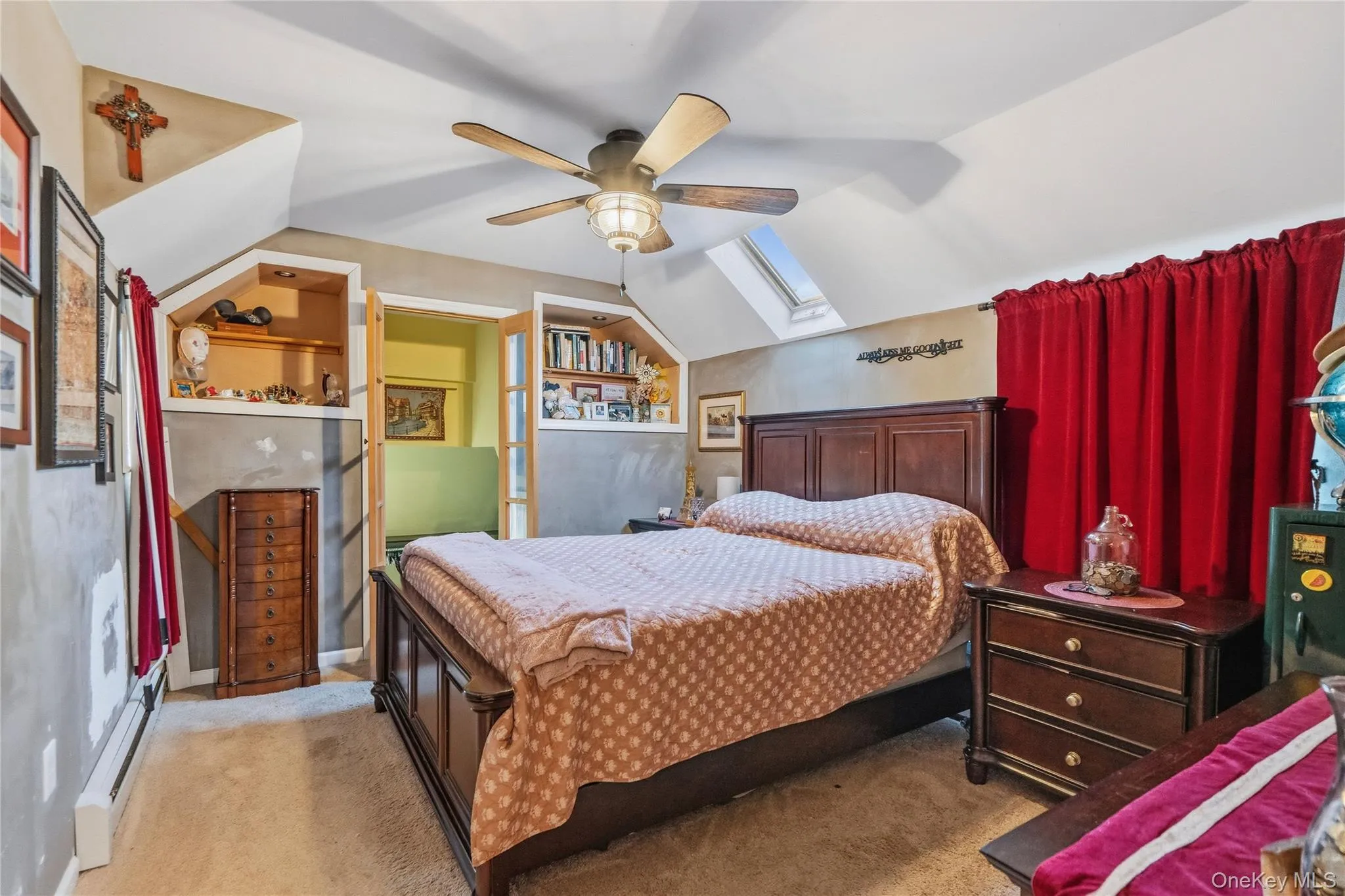 Primary Bedroom with walk in closet Primary Bedroom with walk in closet