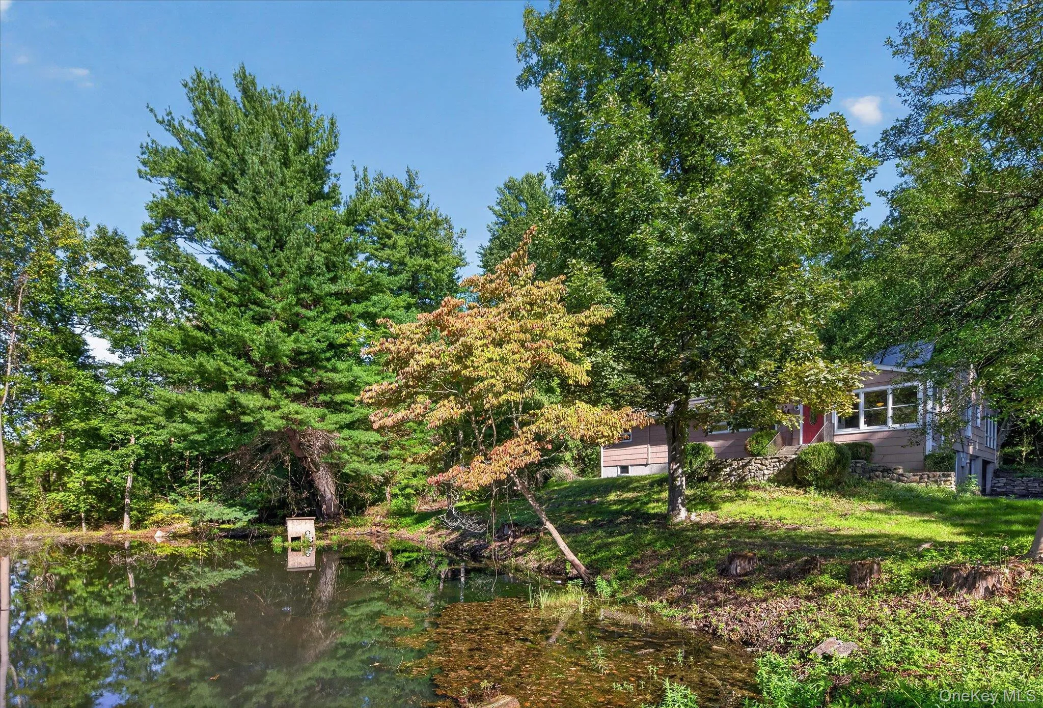 Main Home overlooking Pond Main Home overlooking Pond
