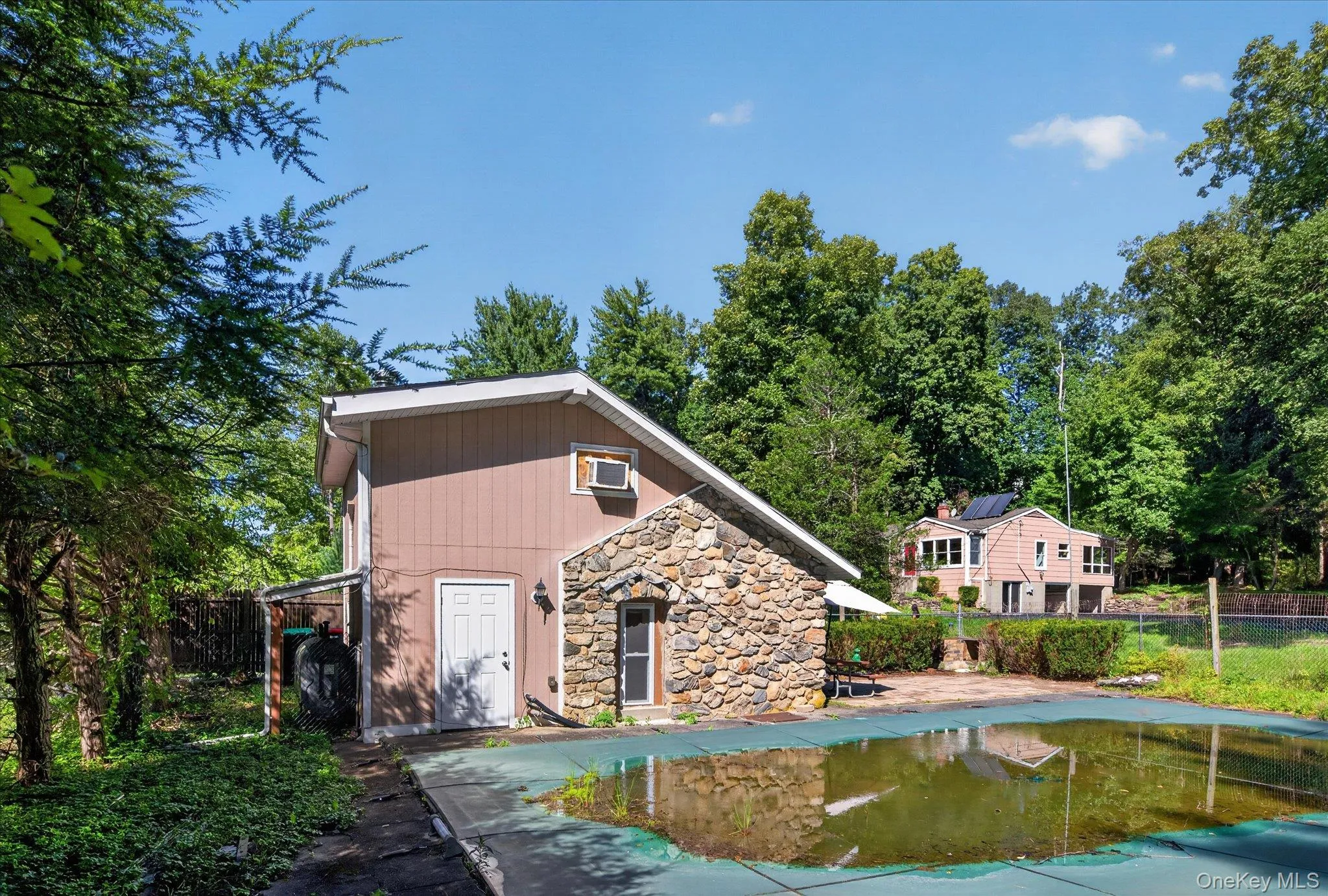 1 Bedroom Cottage, Cement 20 x 40 Pool with Main Home in Background 1 Bedroom Cottage, Cement 20 x 40 Pool with Main Home in Background
