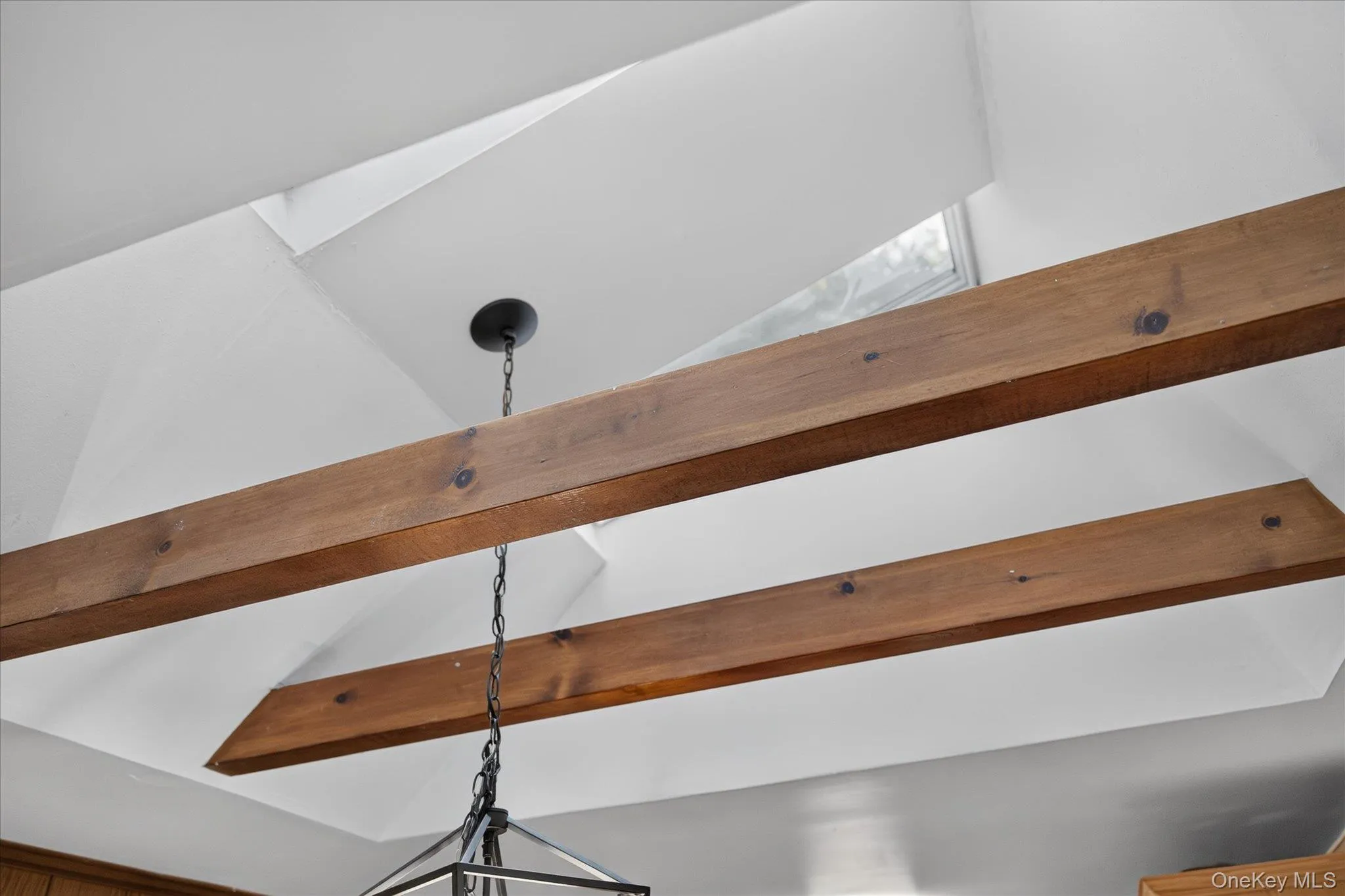 Skylights & Wood Beams in Kitchen Skylights & Wood Beams in Kitchen