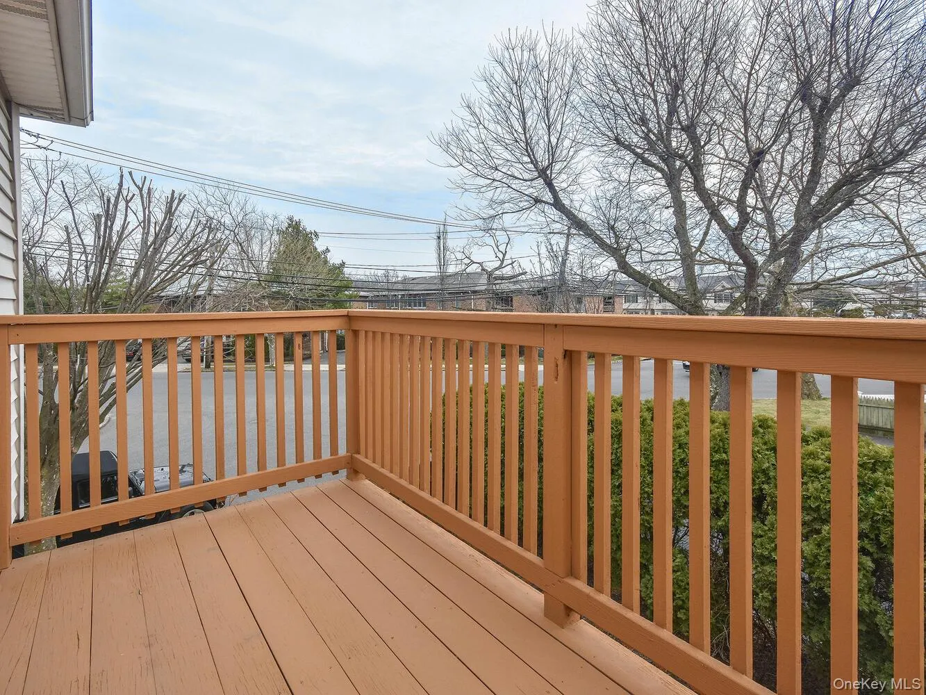 Private deck off of primary bedroom Private deck off of primary bedroom