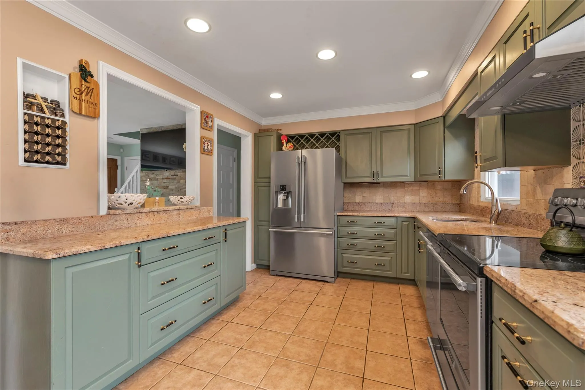 Kitchen with SS Appliances. Kitchen with SS Appliances.
