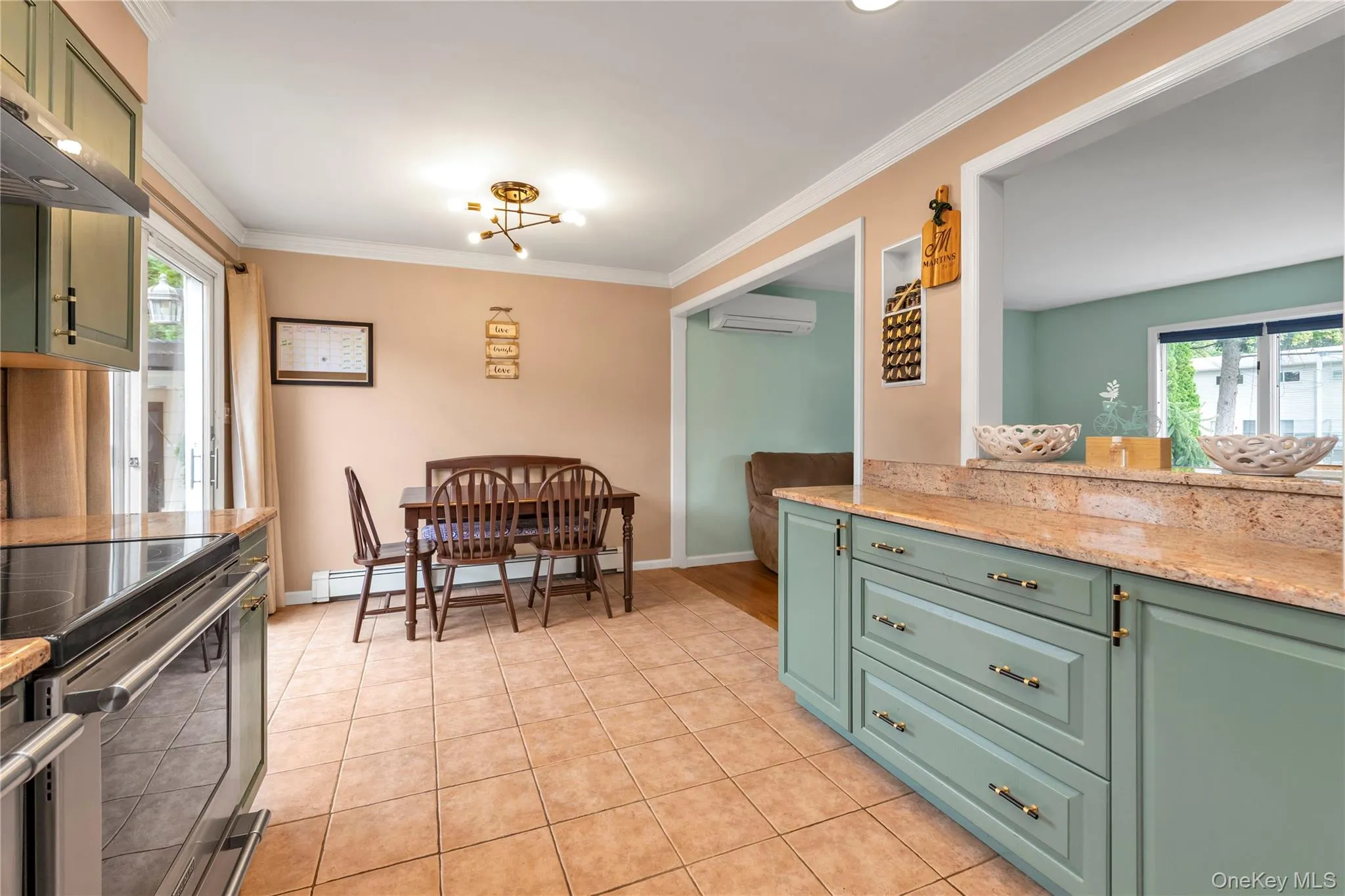 Open Kitchen with Granite Tops. Open Kitchen with Granite Tops.